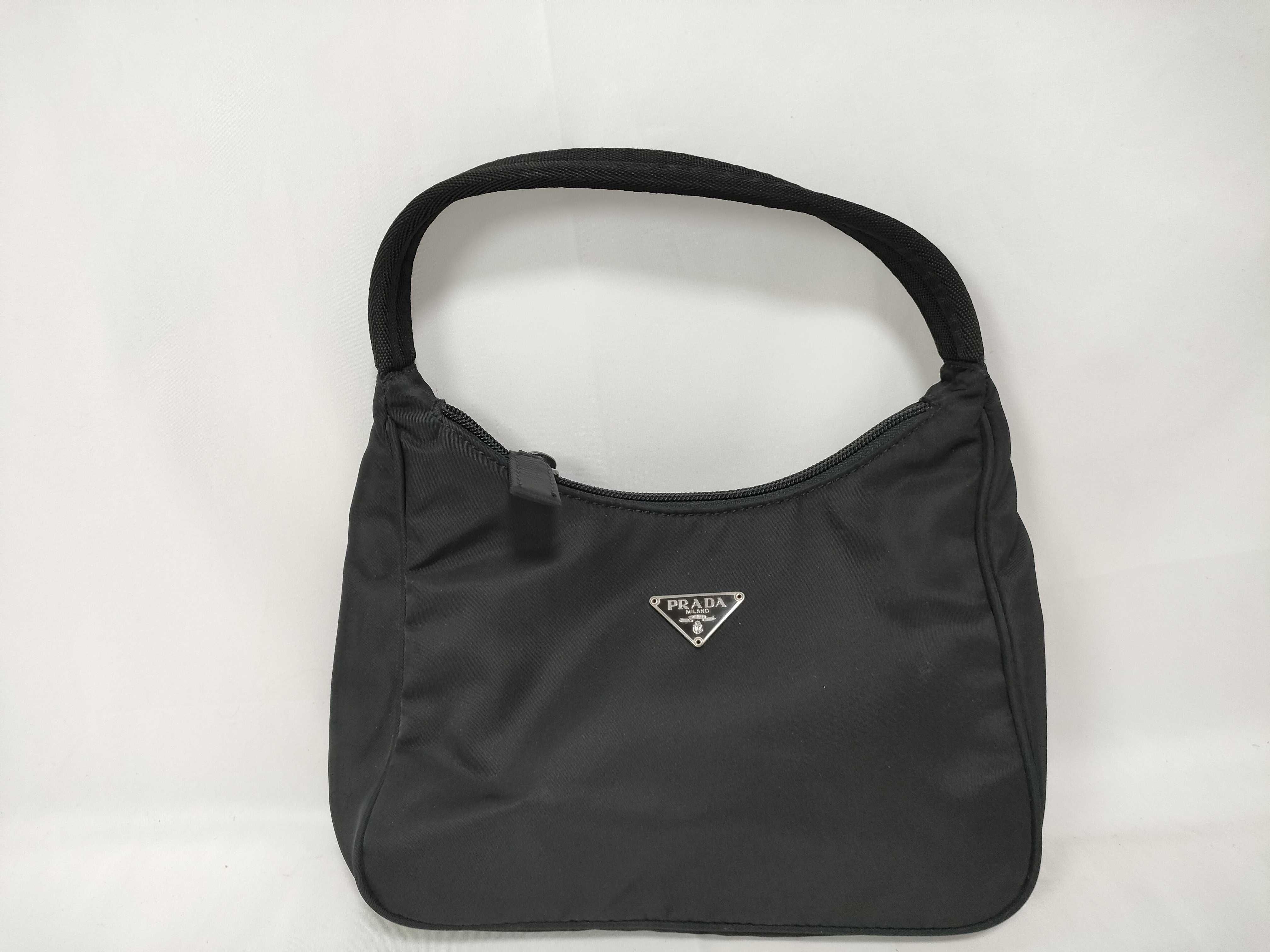 Shoulder Bag Nylon Black Handbag