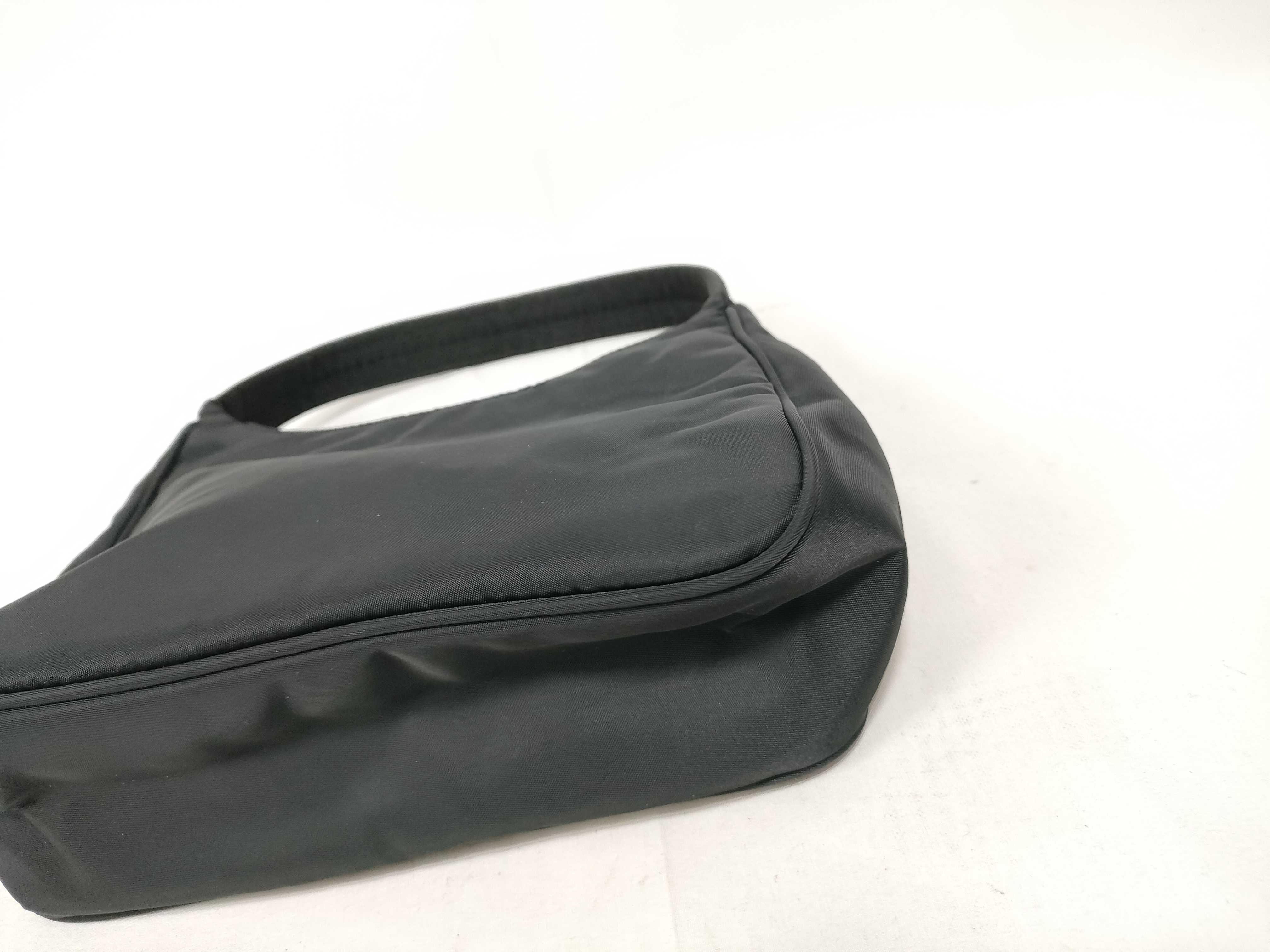 Shoulder Bag Nylon Black Handbag — view 4