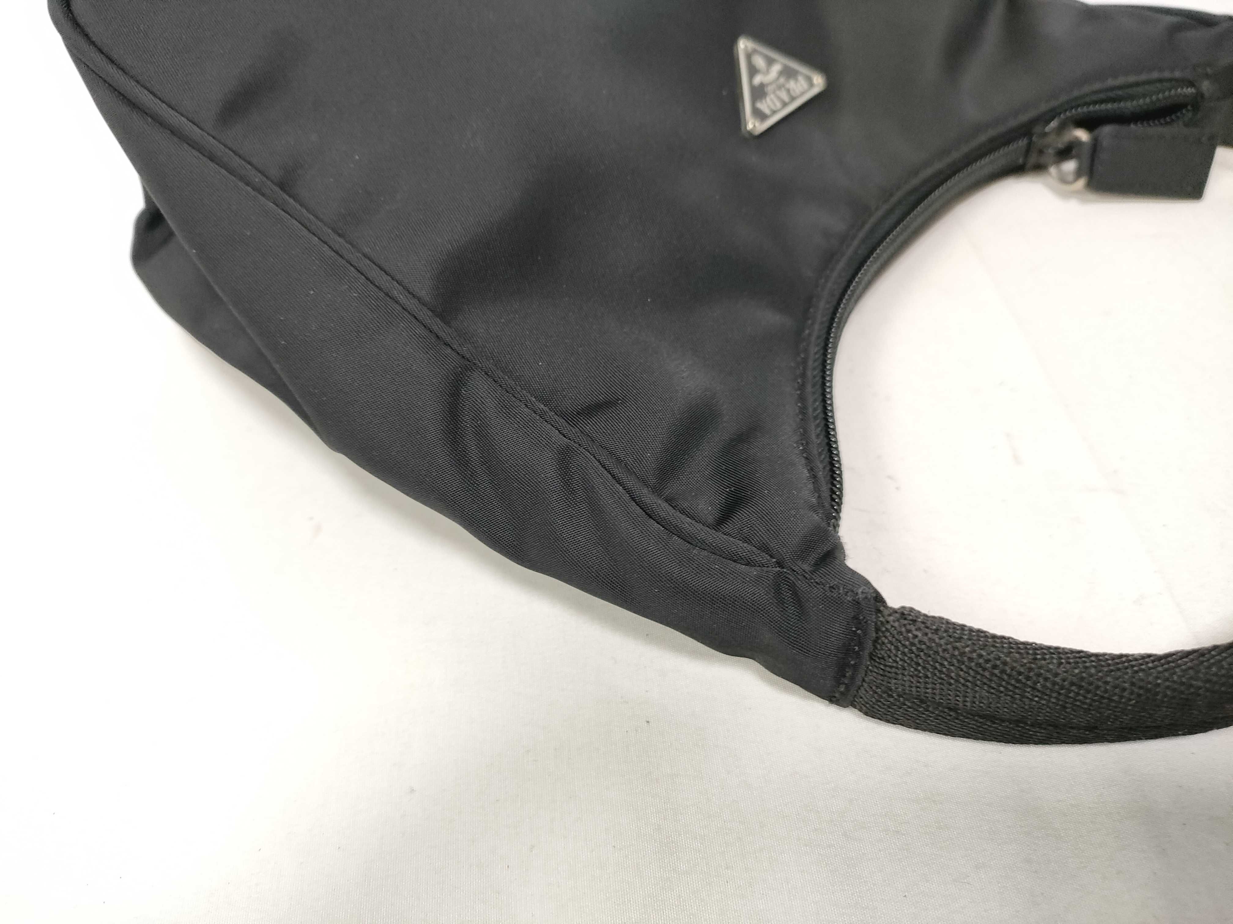 Shoulder Bag Nylon Black Handbag — view 7