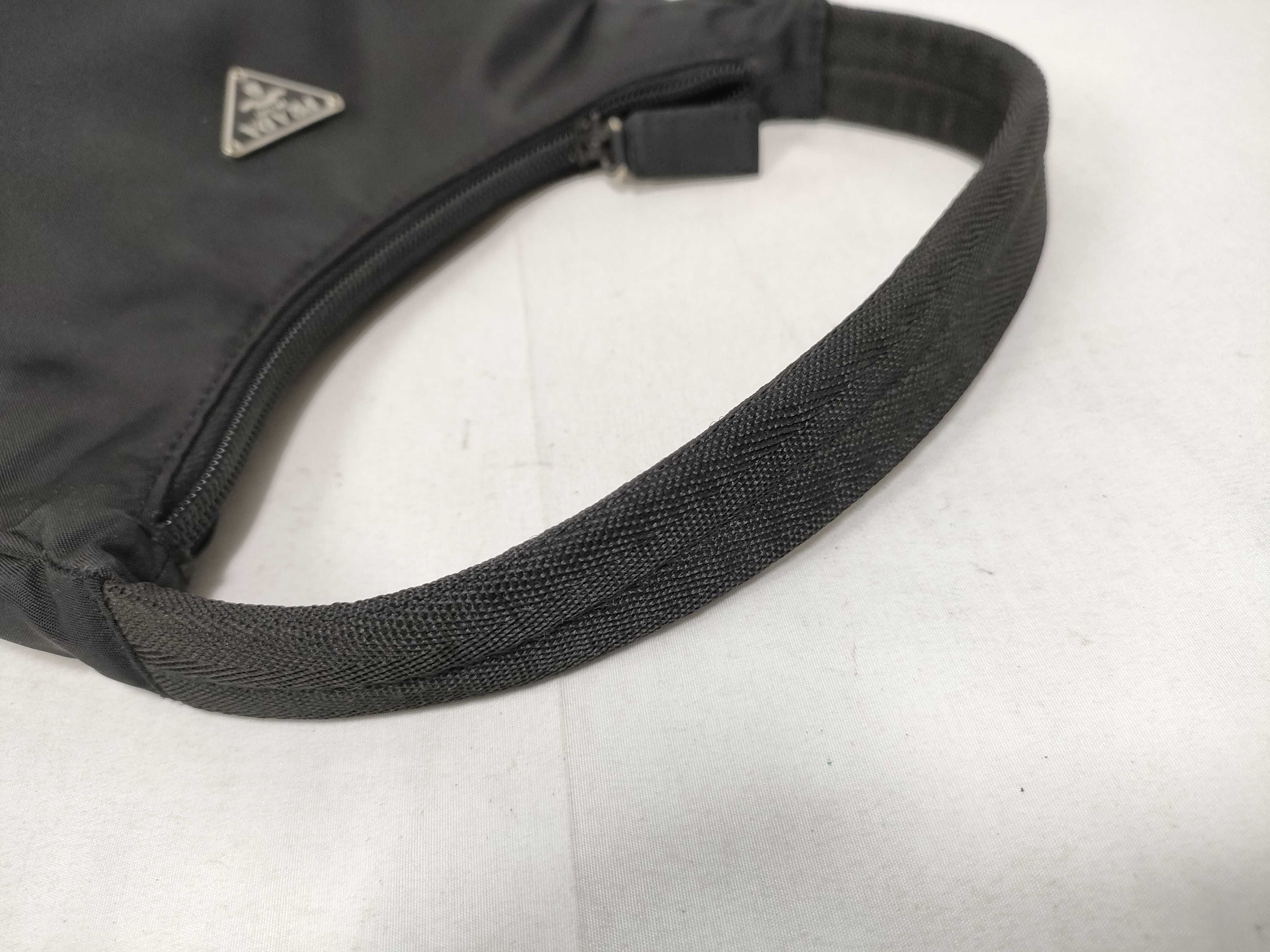 Shoulder Bag Nylon Black Handbag — view 8