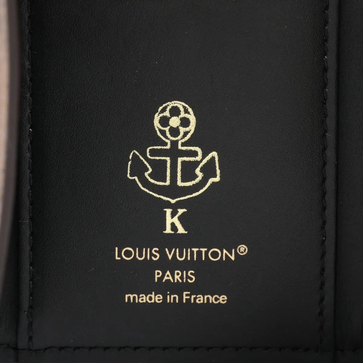 Monogram Reverse Multicles 6 M13295 Brown Key Case with Initials; RFID Detectable — view 5