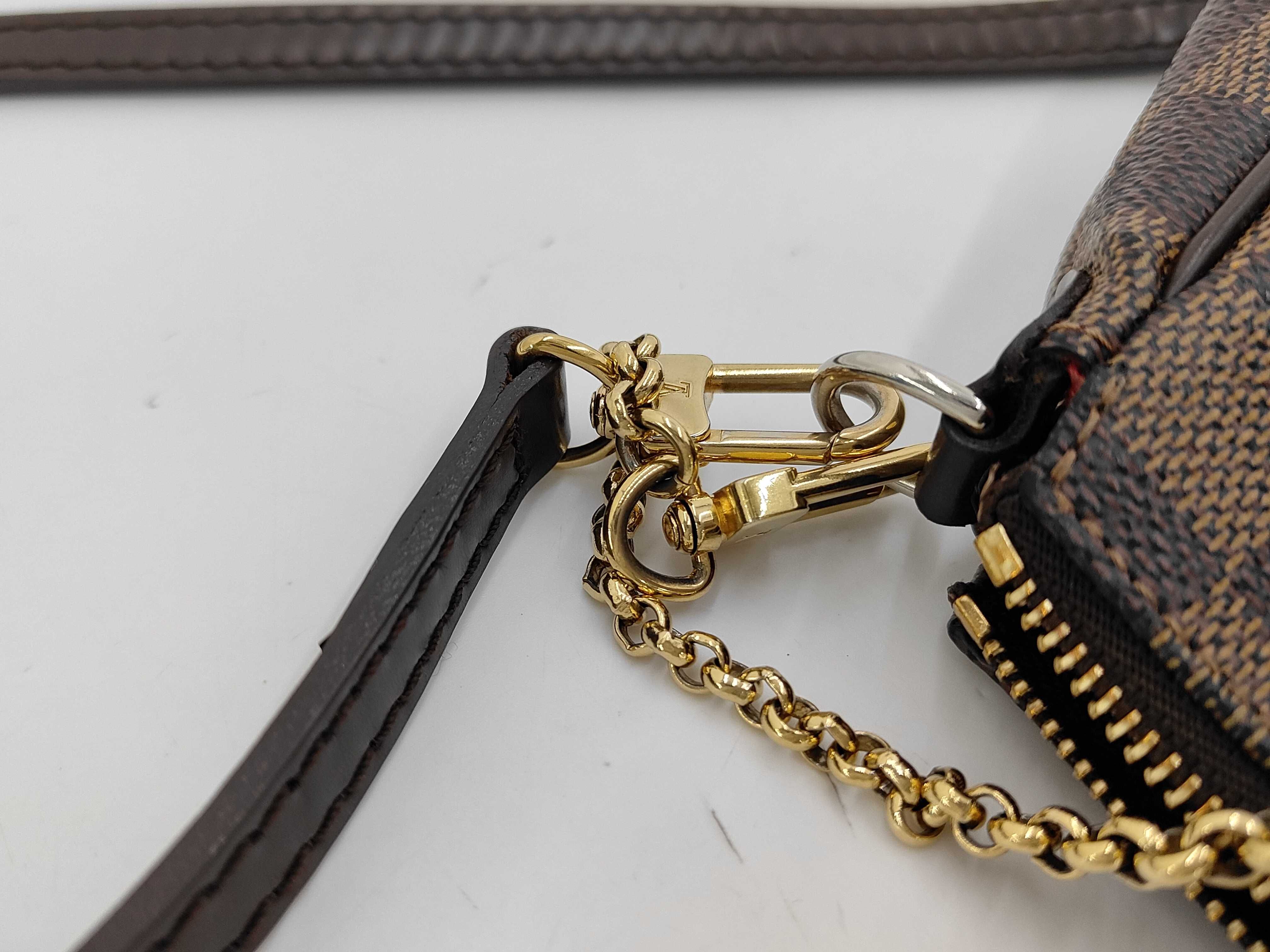 Damier Eva Shoulder Bag — view 9