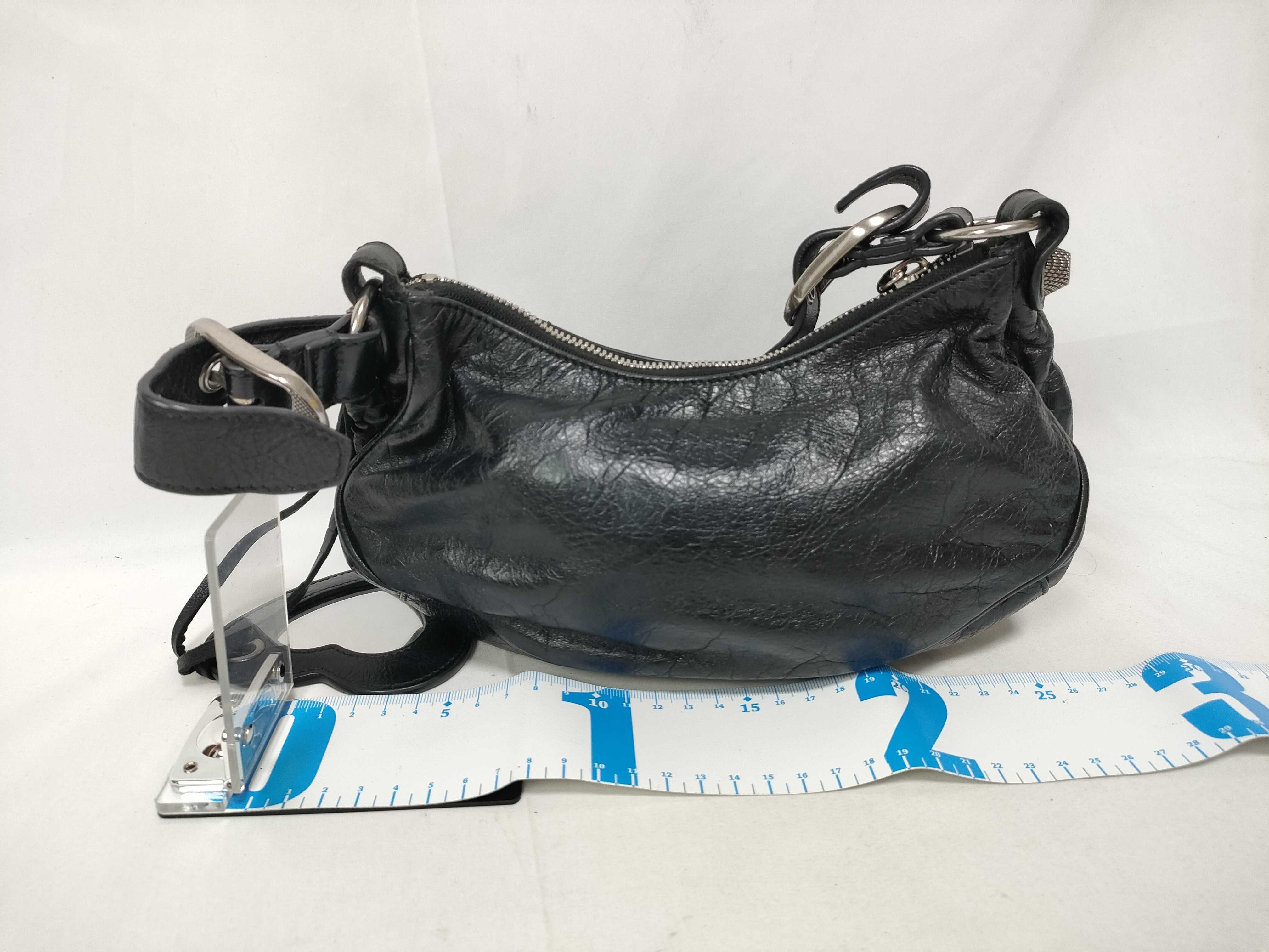 ID- Cow Skin Lukagor XS Shoulder bag Black Mirror Included # 671309 Shoulder bag — view 2