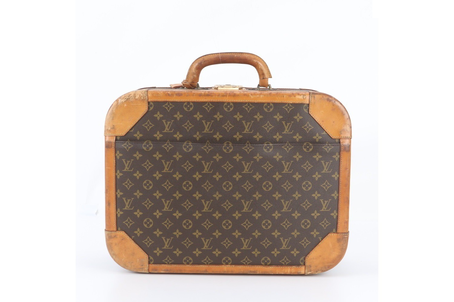 Monogram Stratos 50 M23240 Leather Trunk — view 3