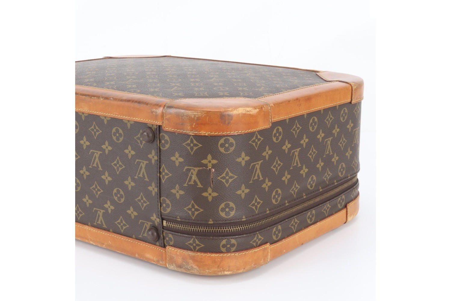 Monogram Stratos 50 M23240 Leather Trunk — view 4
