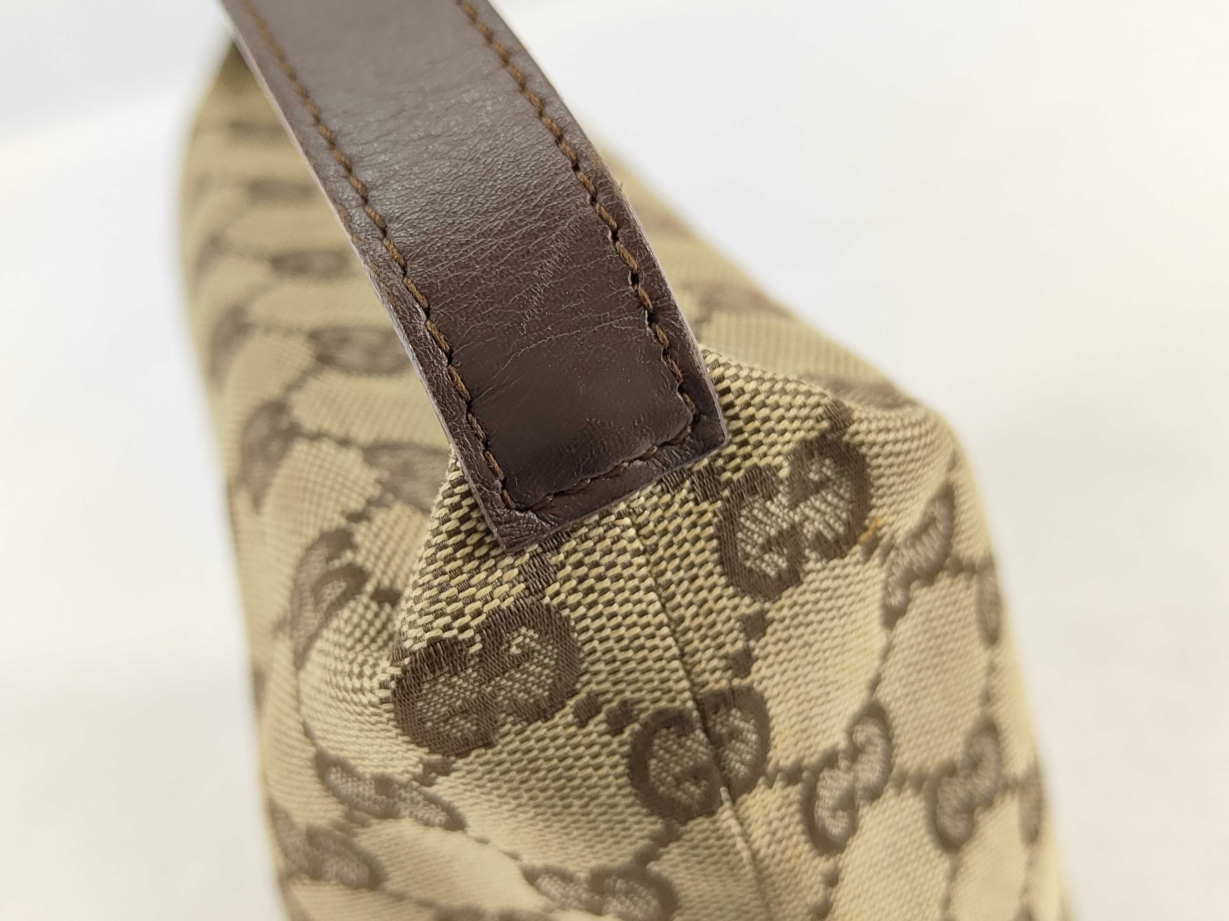 GG Canvas Accessory Pouch, GG Canvas 34080, Handbag, Vanity Bag, Brown Pouch — view 6
