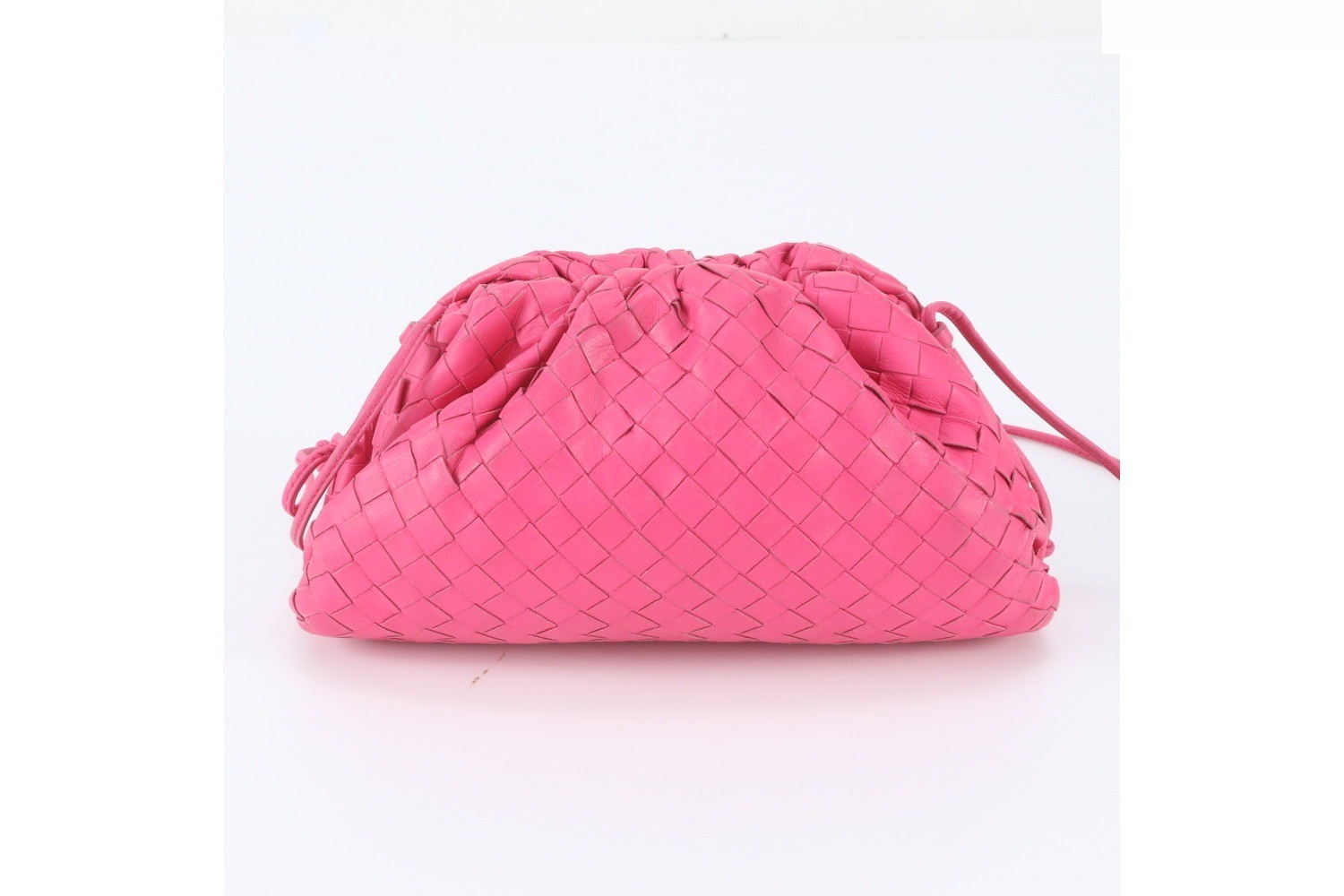 Intrecciato Woven Leather Pouch 2-Way Shoulder Bag — view 3