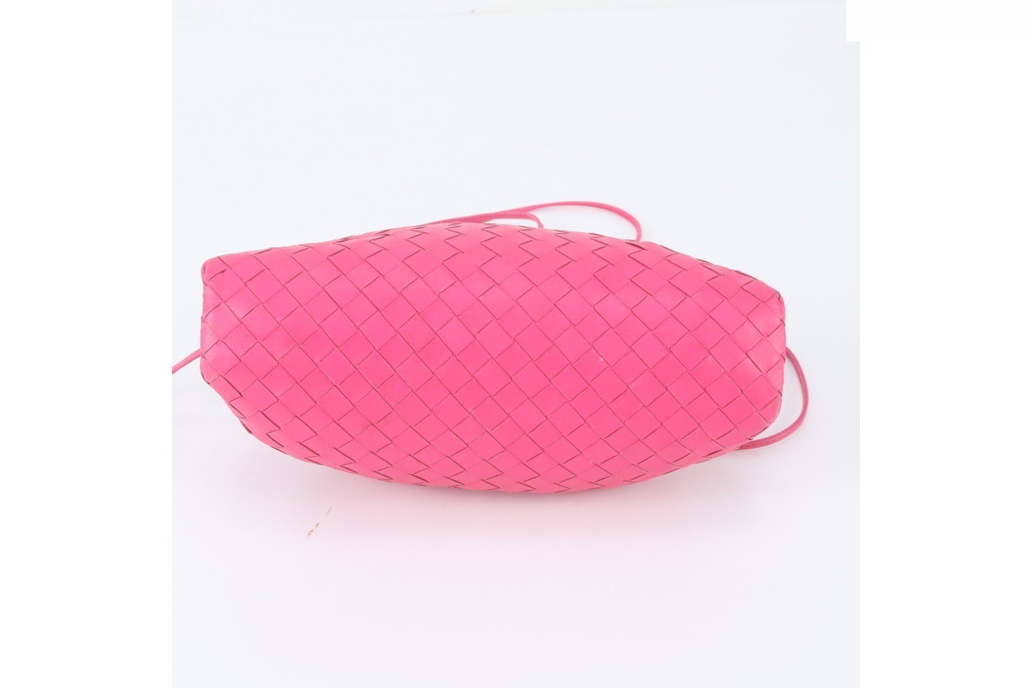 Intrecciato Woven Leather Pouch 2-Way Shoulder Bag — view 6