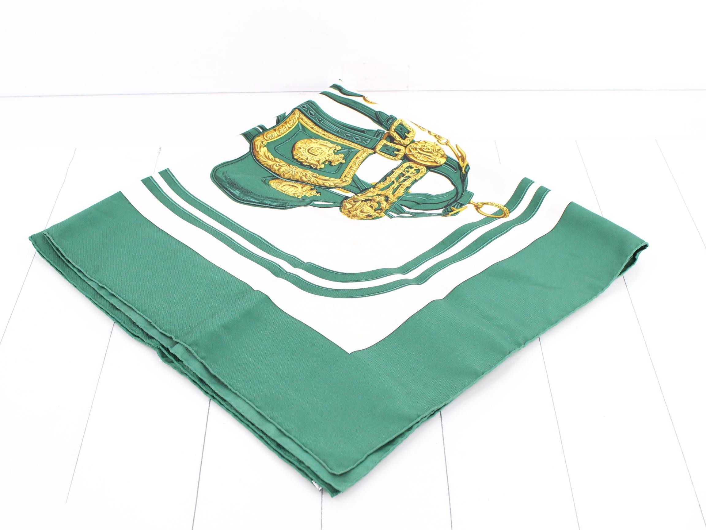 Carre 90 BRIDES de GALA Silk Scarf — view 2