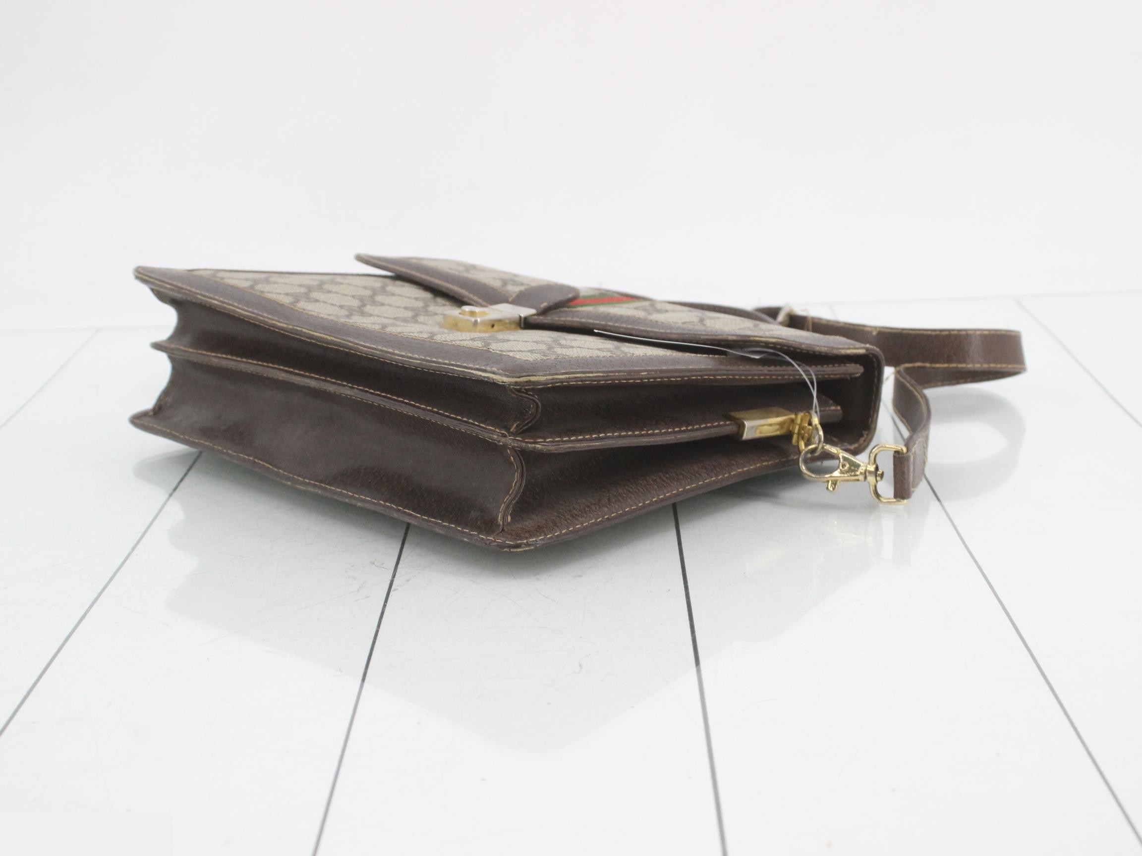 Old Gucci Sherry Line 2-Way Shoulder Bag — view 6