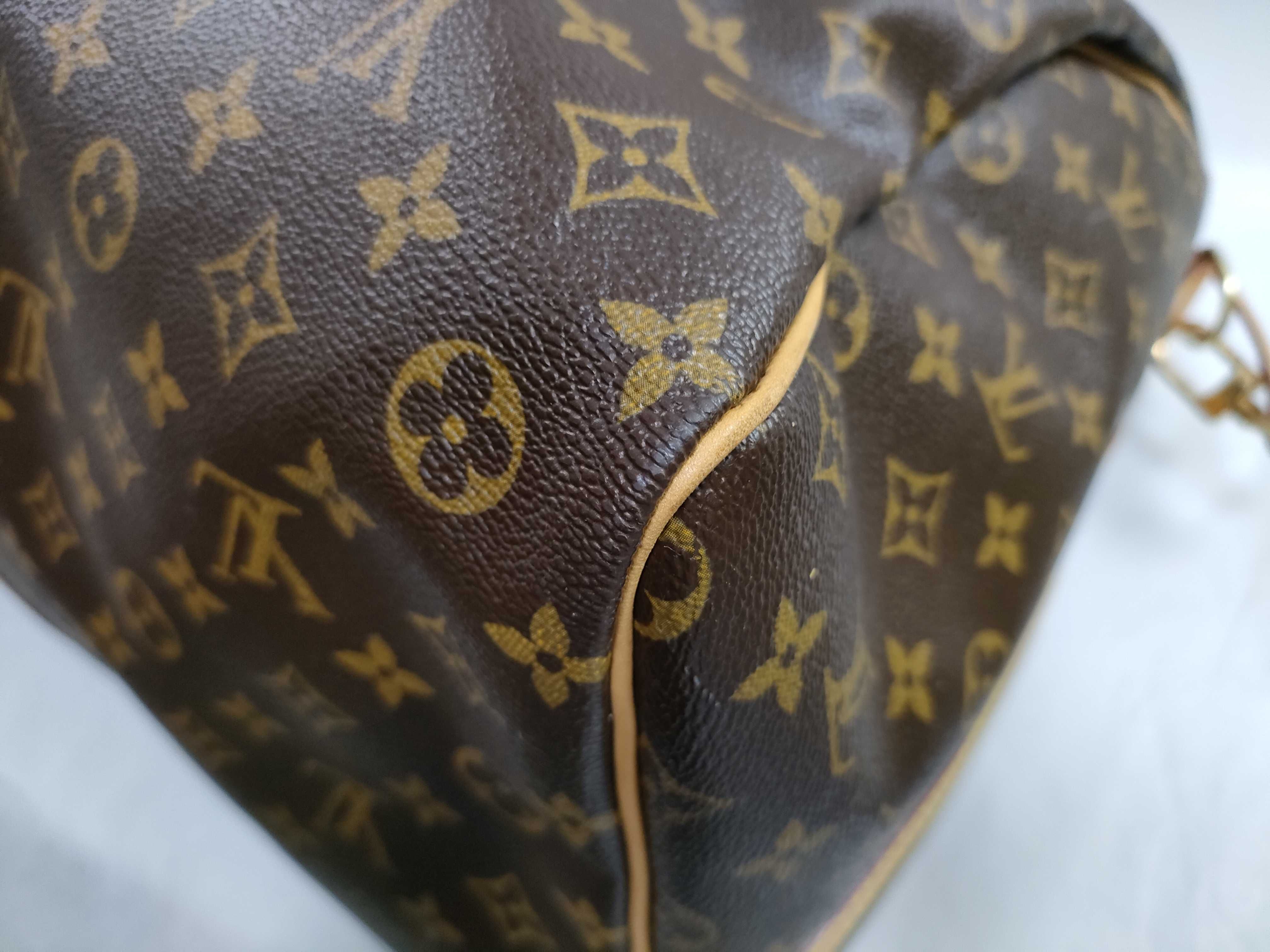 Monogram Keepall 60 M41422 MB5018 Brown Boston Bag — view 10