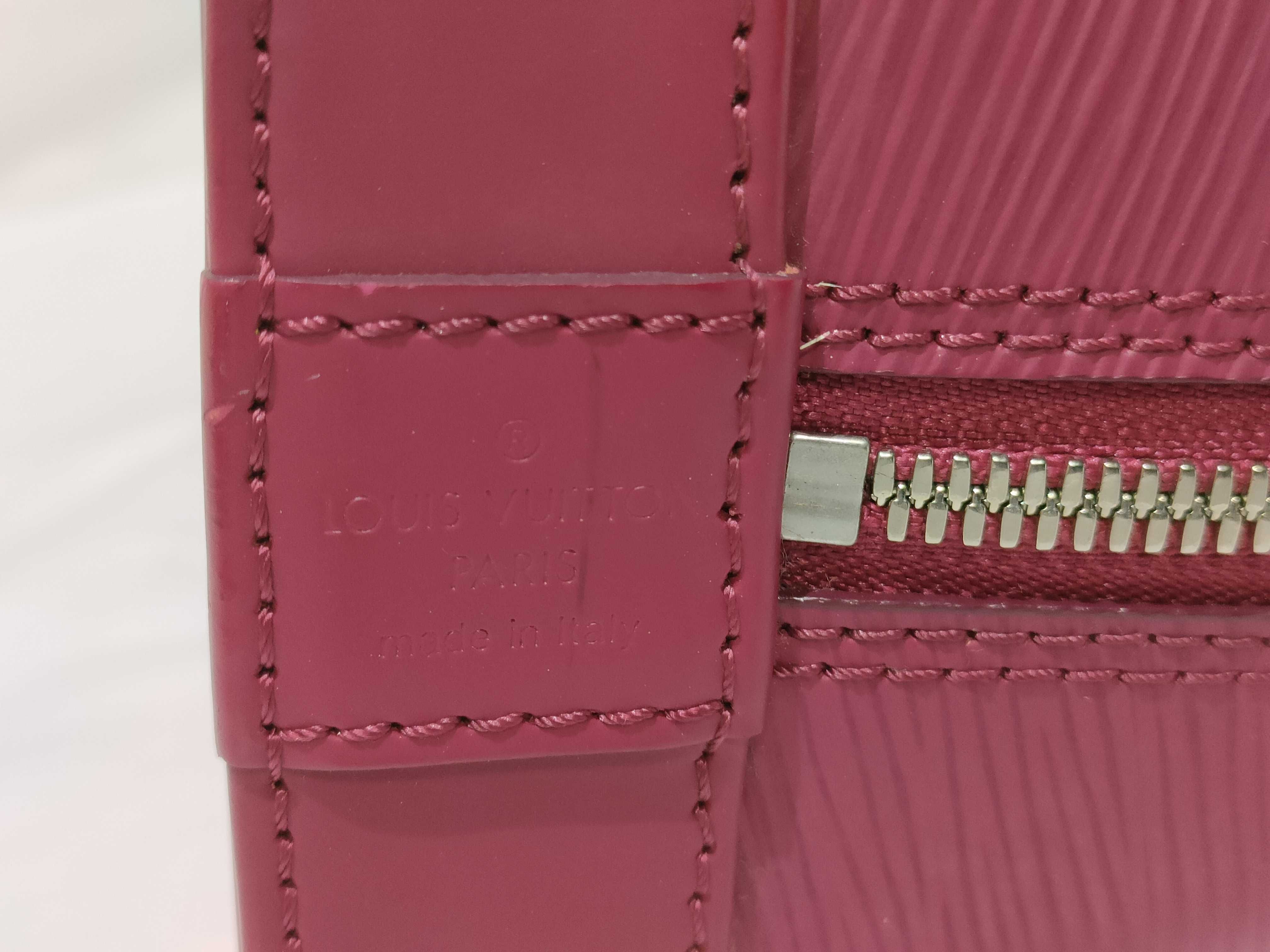 Epi ID- Cowskin Alma Pink 32cm Handbag SHW Handbag — view 11
