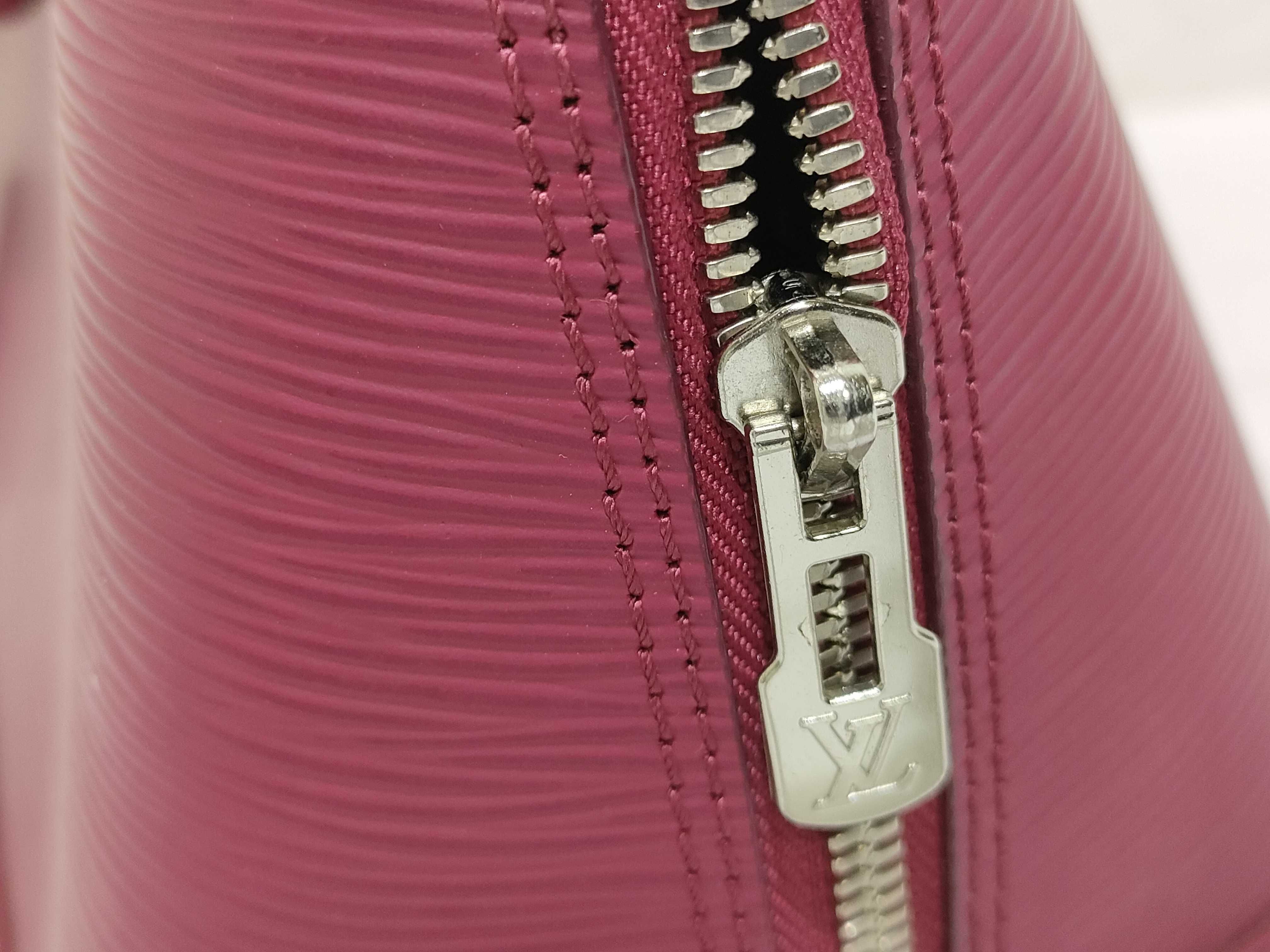 Epi ID- Cowskin Alma Pink 32cm Handbag SHW Handbag — view 13