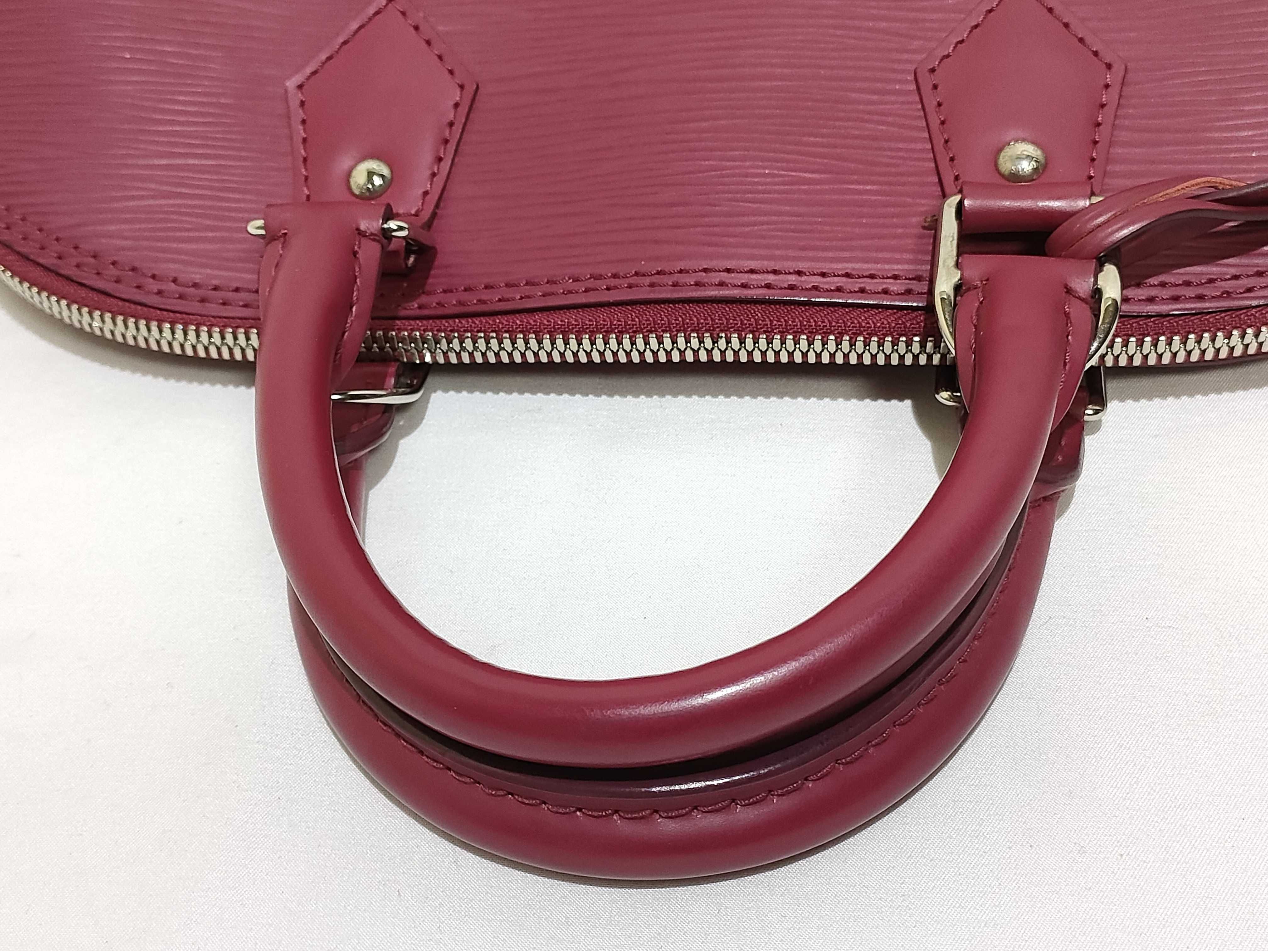 Epi ID- Cowskin Alma Pink 32cm Handbag SHW Handbag — view 3