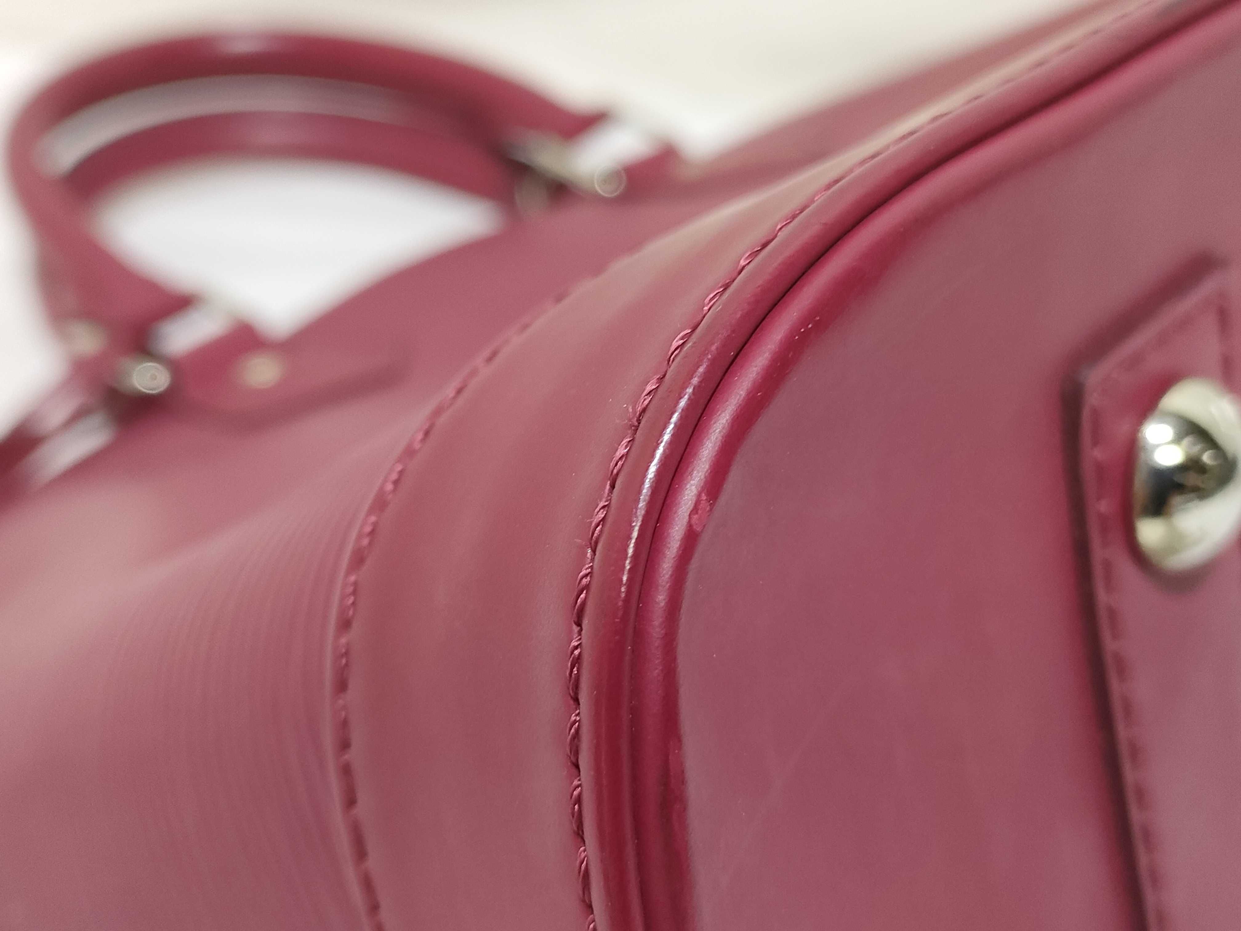 Epi ID- Cowskin Alma Pink 32cm Handbag SHW Handbag — view 6