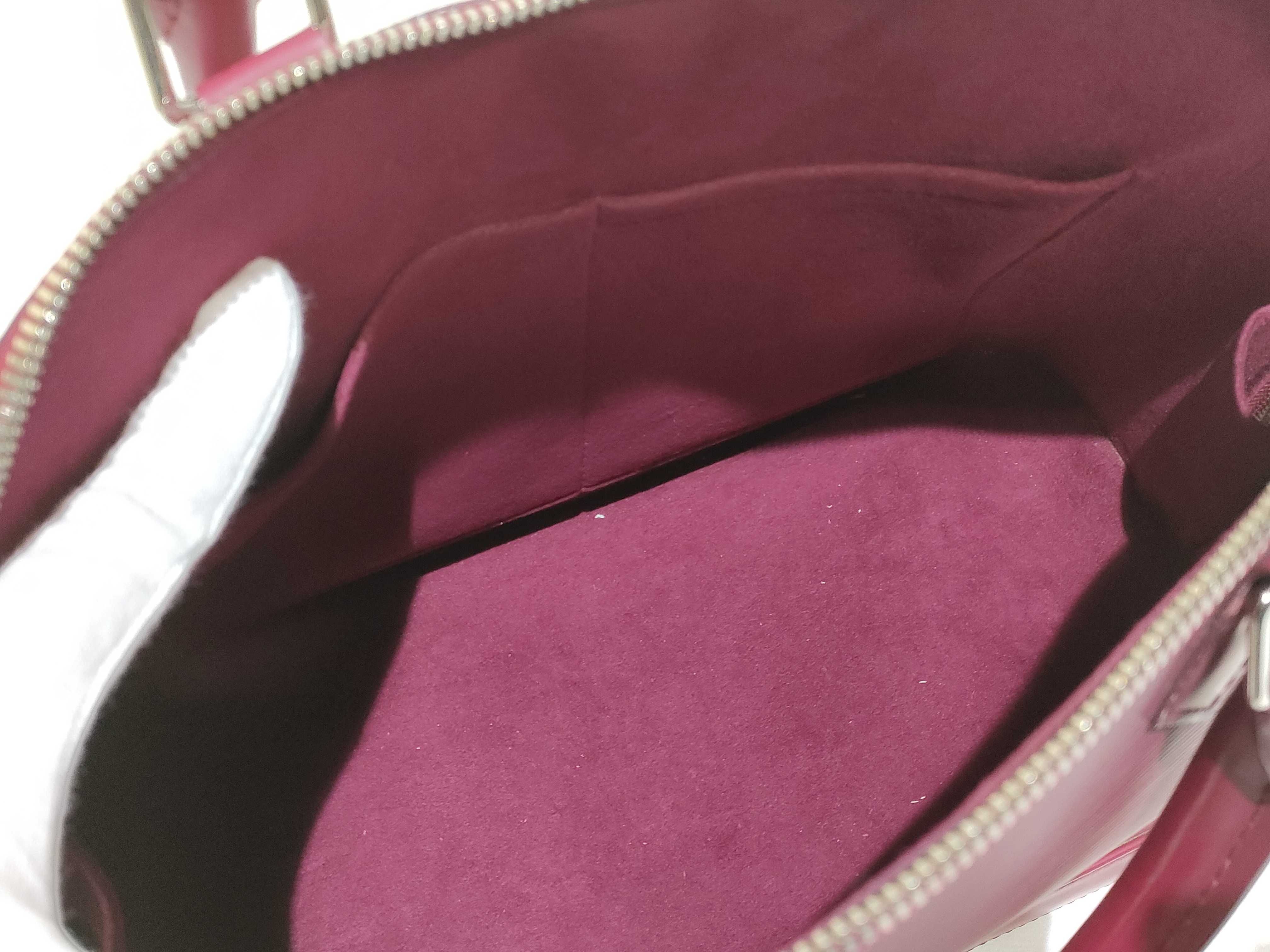 Epi ID- Cowskin Alma Pink 32cm Handbag SHW Handbag — view 9
