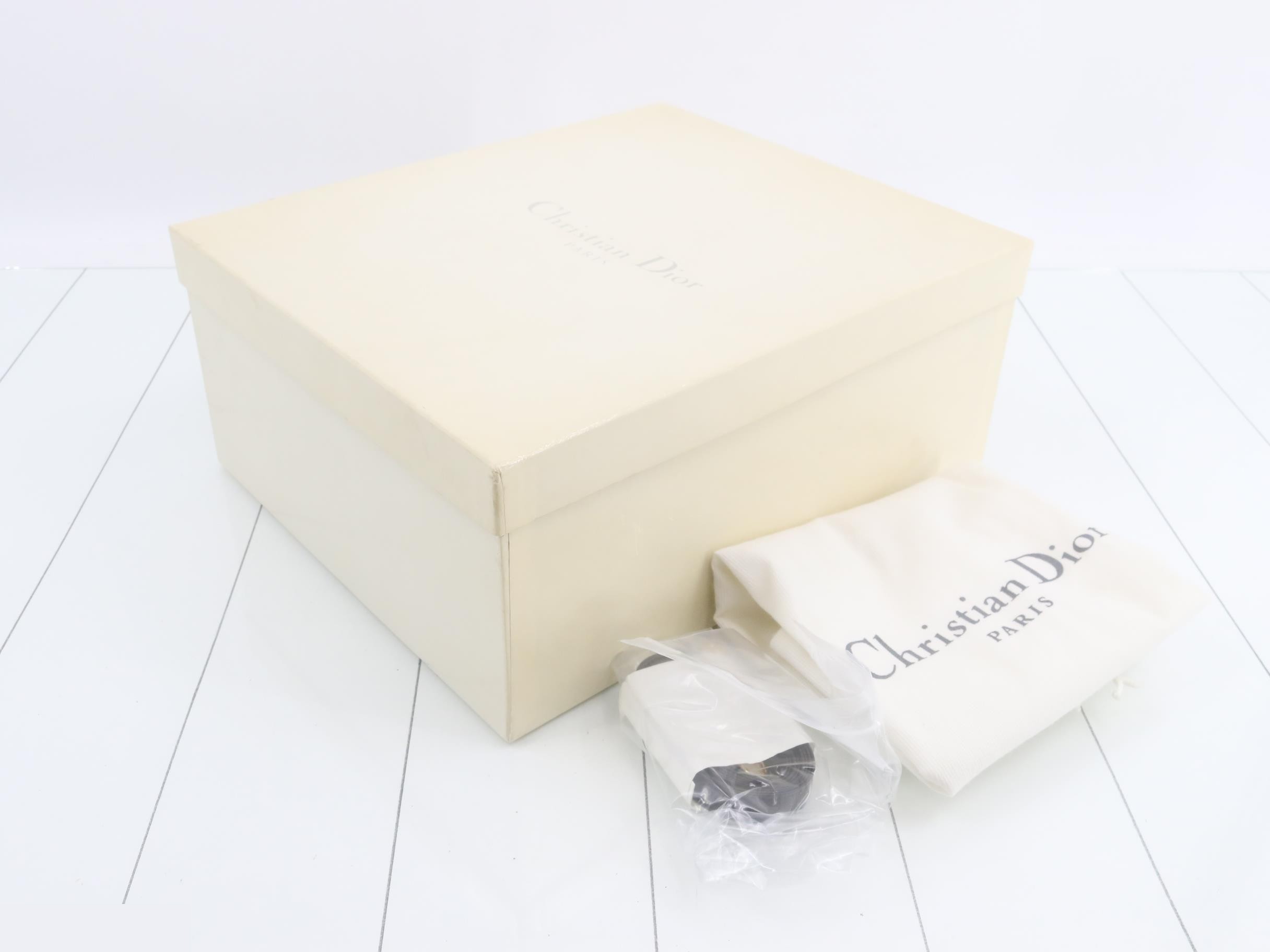Cannage Lady Dior Lambskin Black Gold Hardware — view 7
