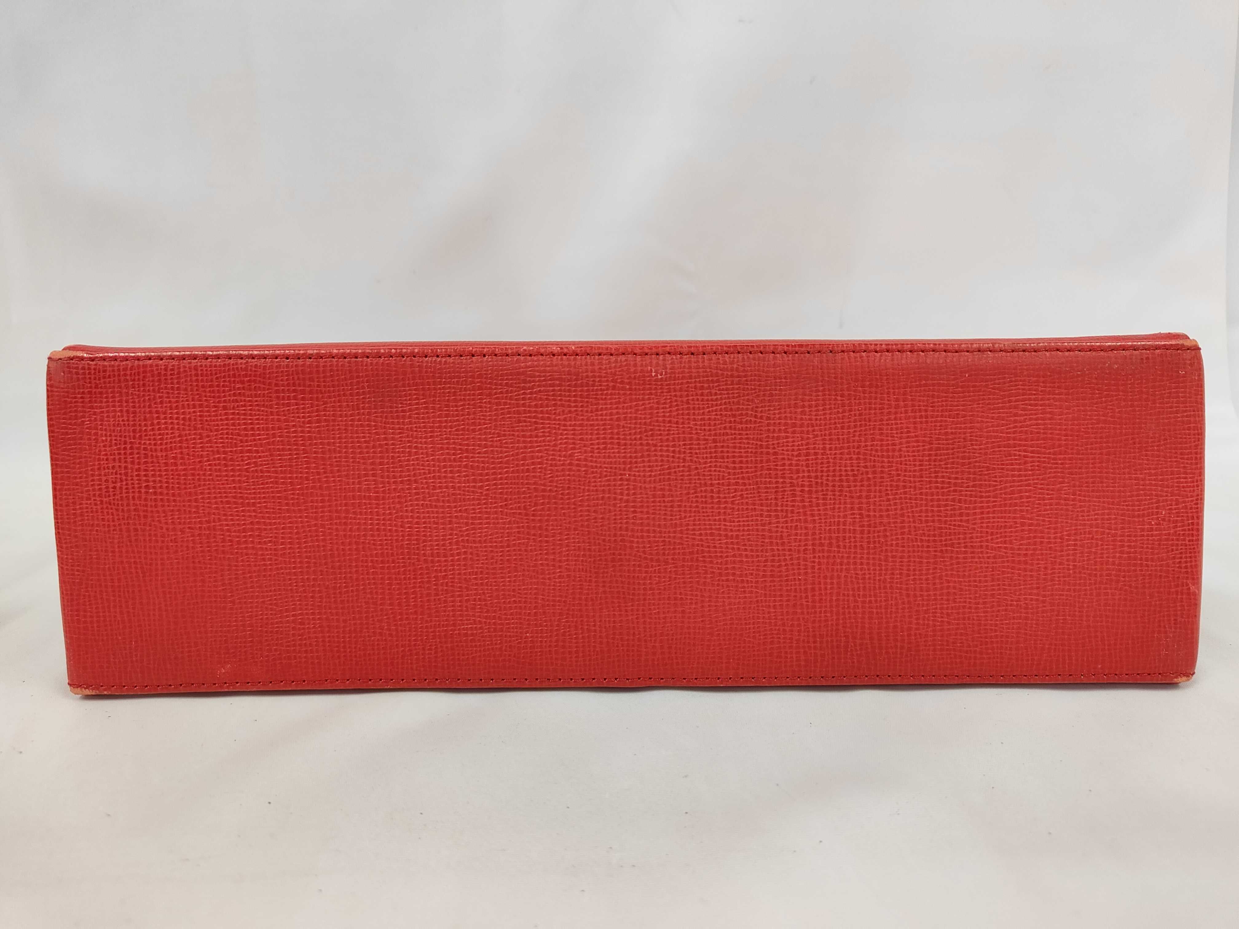 Leather Tote Bag, Red Tote Bag — view 4