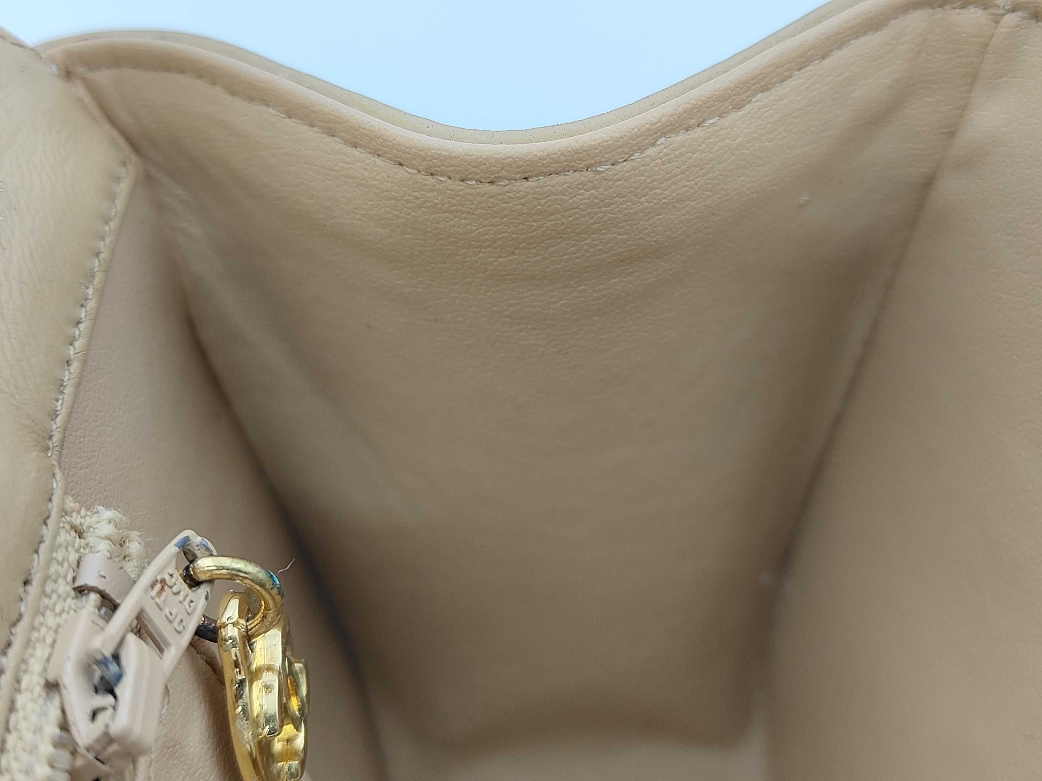 Half Moon Beige Shoulder Bag — view 11
