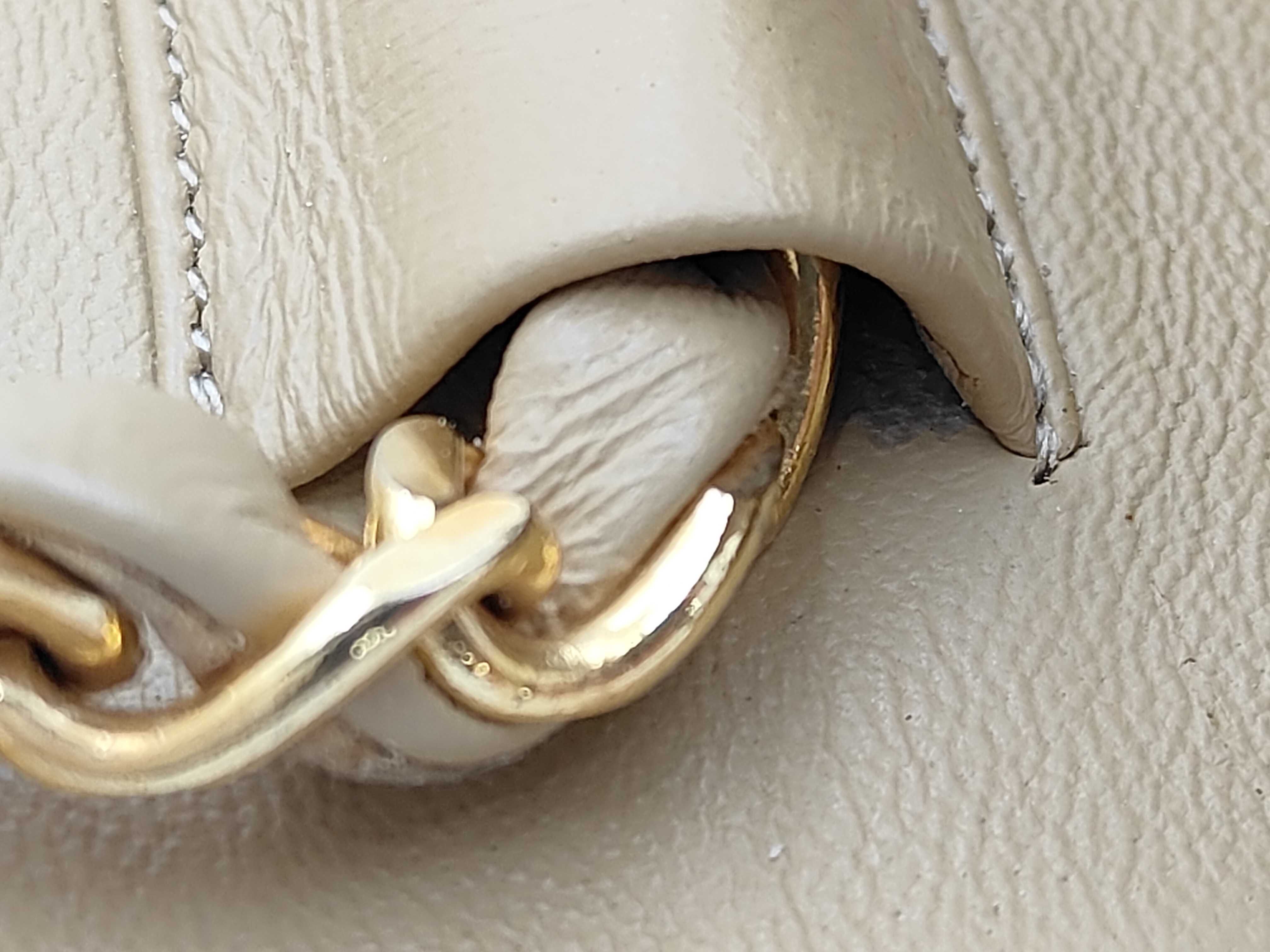 Half Moon Beige Shoulder Bag — view 7