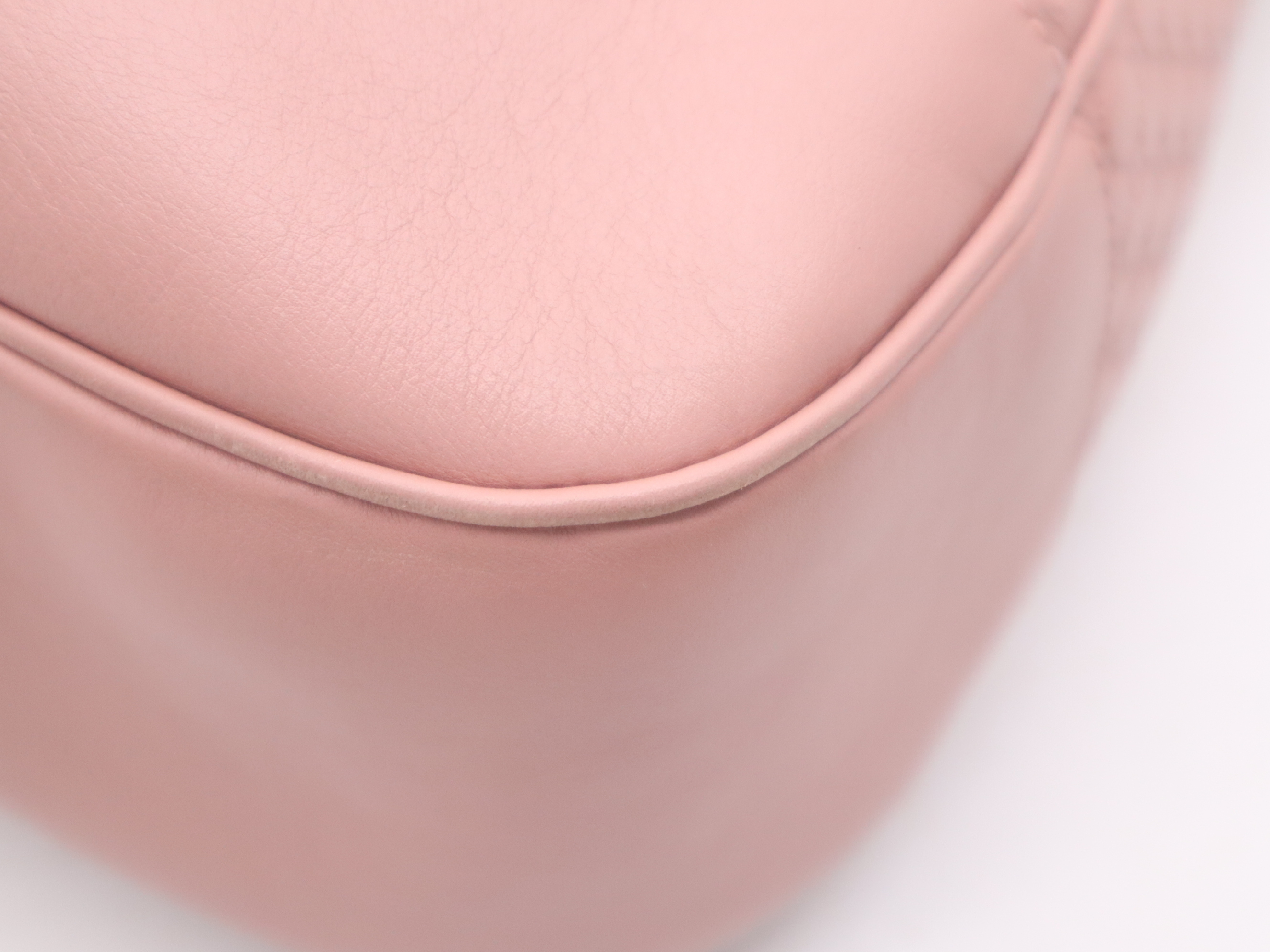 449244 Leather Guccissima One-Shoulder Bag Pink Shoulder Bag — view 9