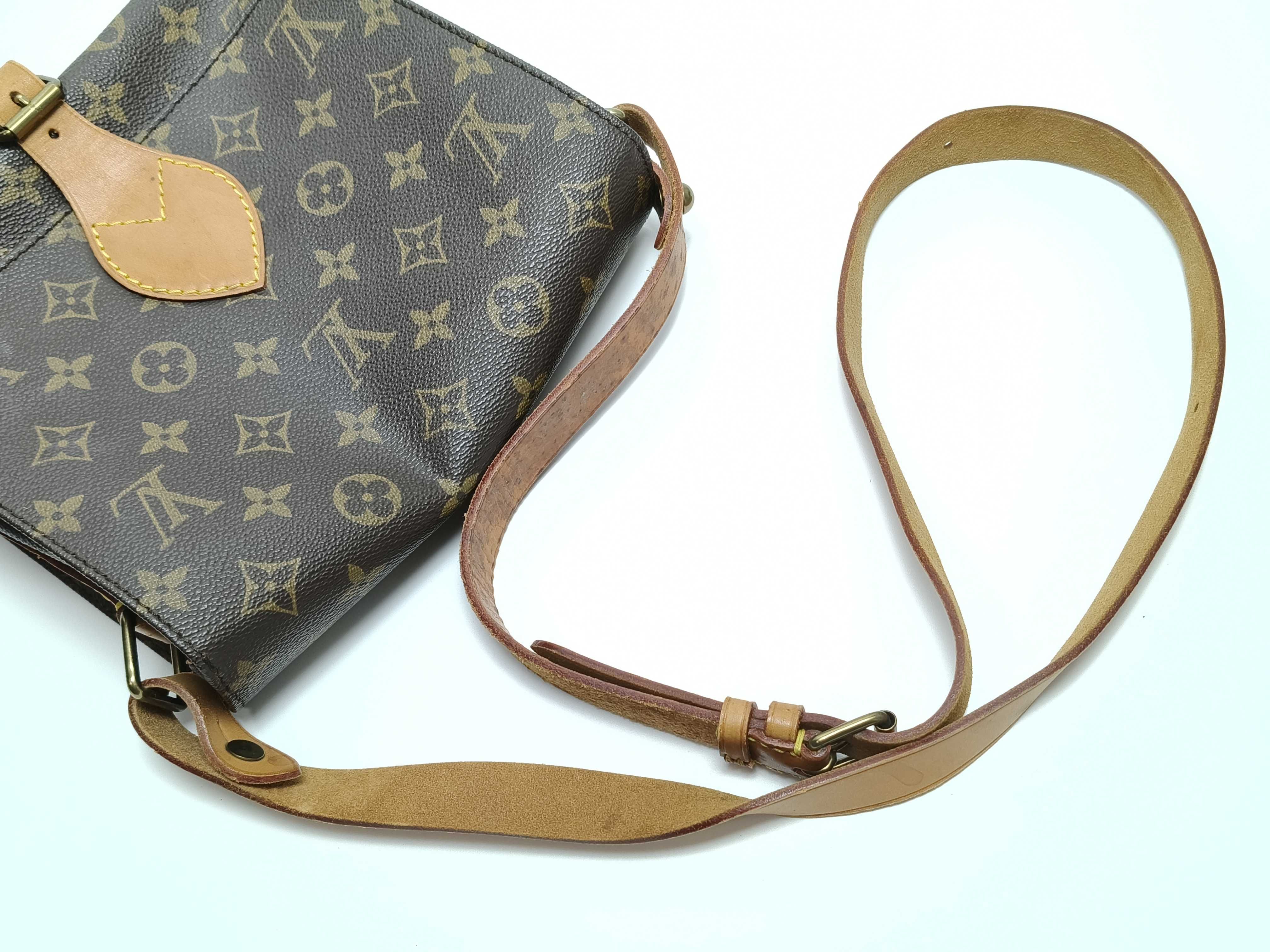 Monogram Vuitton Cartouchiere Shoulder Bag — view 3