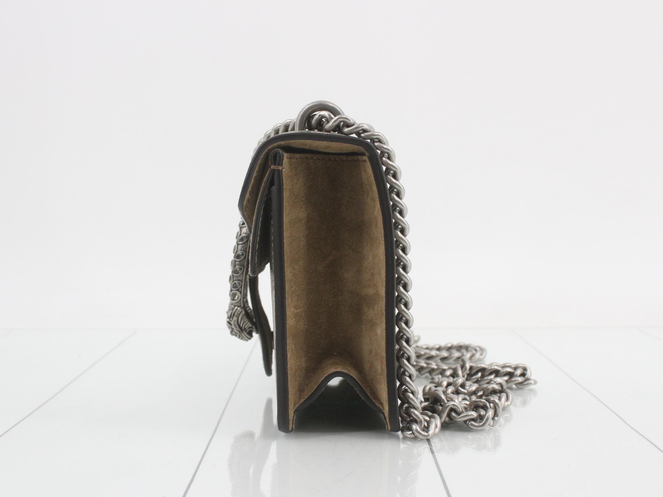GG Dionysus Chain Shoulder Bag with Rhinestones — view 3