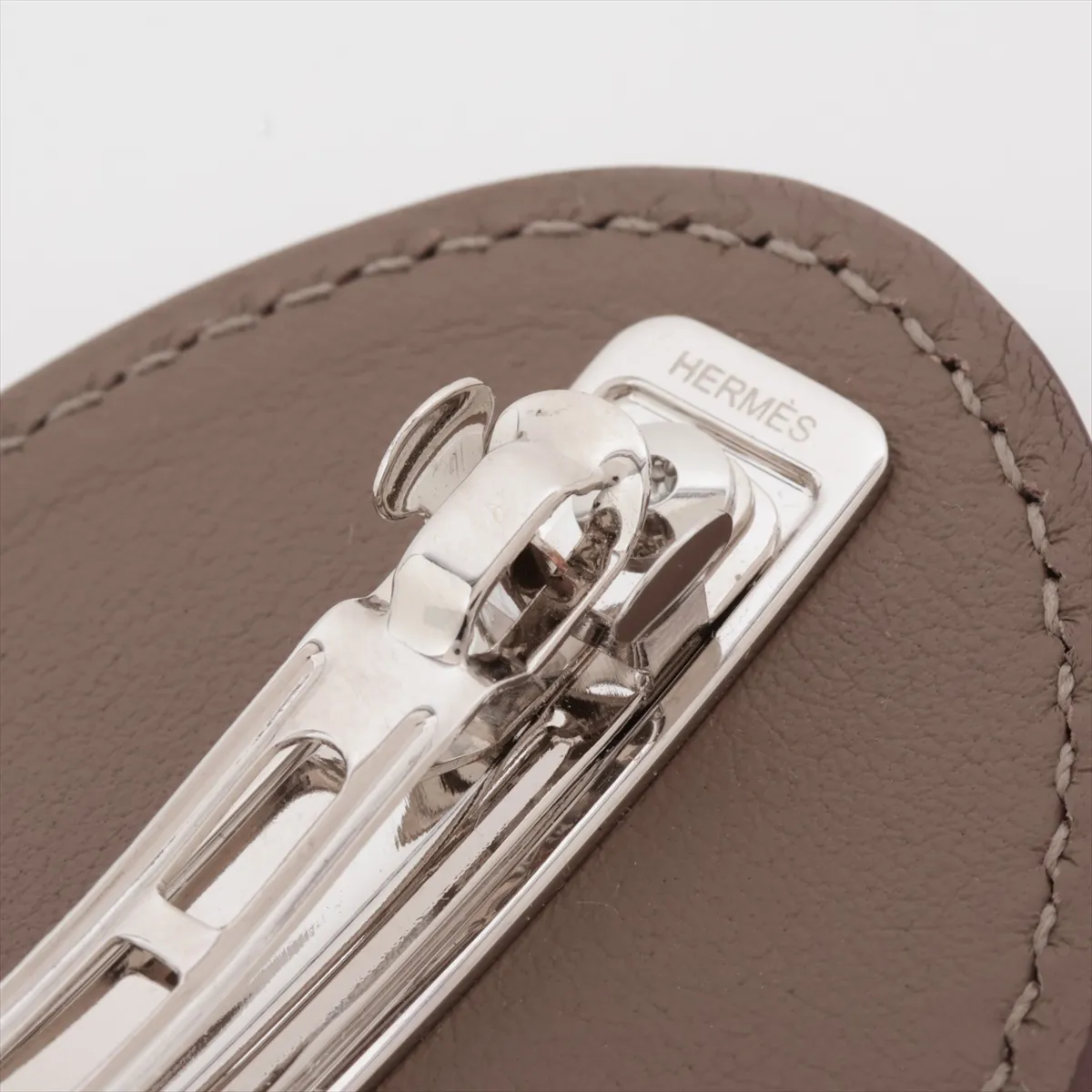 Evelyne Barrette Leather Etoupe — view 4