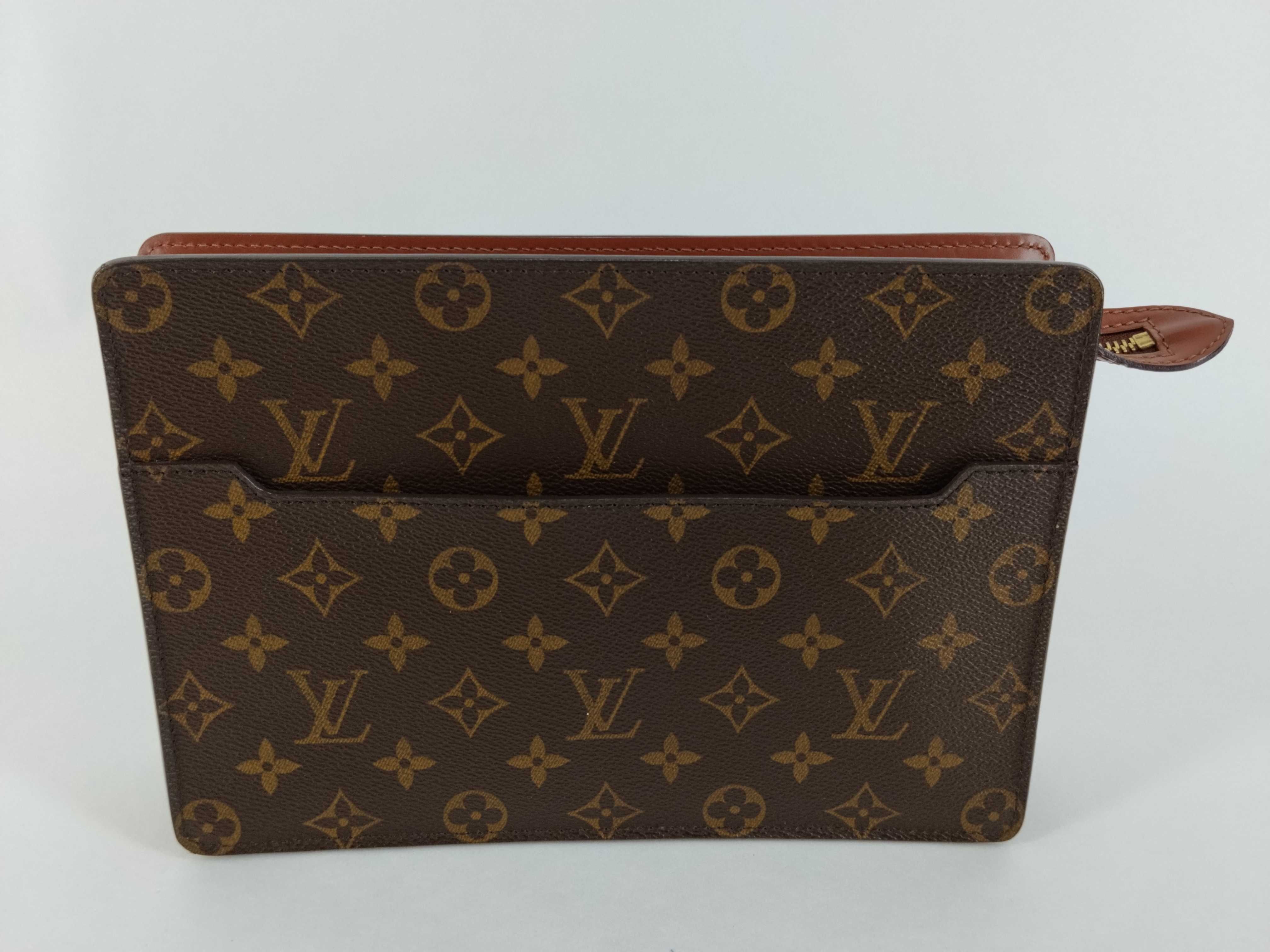 Monogram M51795 Monogram Pochette Homme Clutch Bag