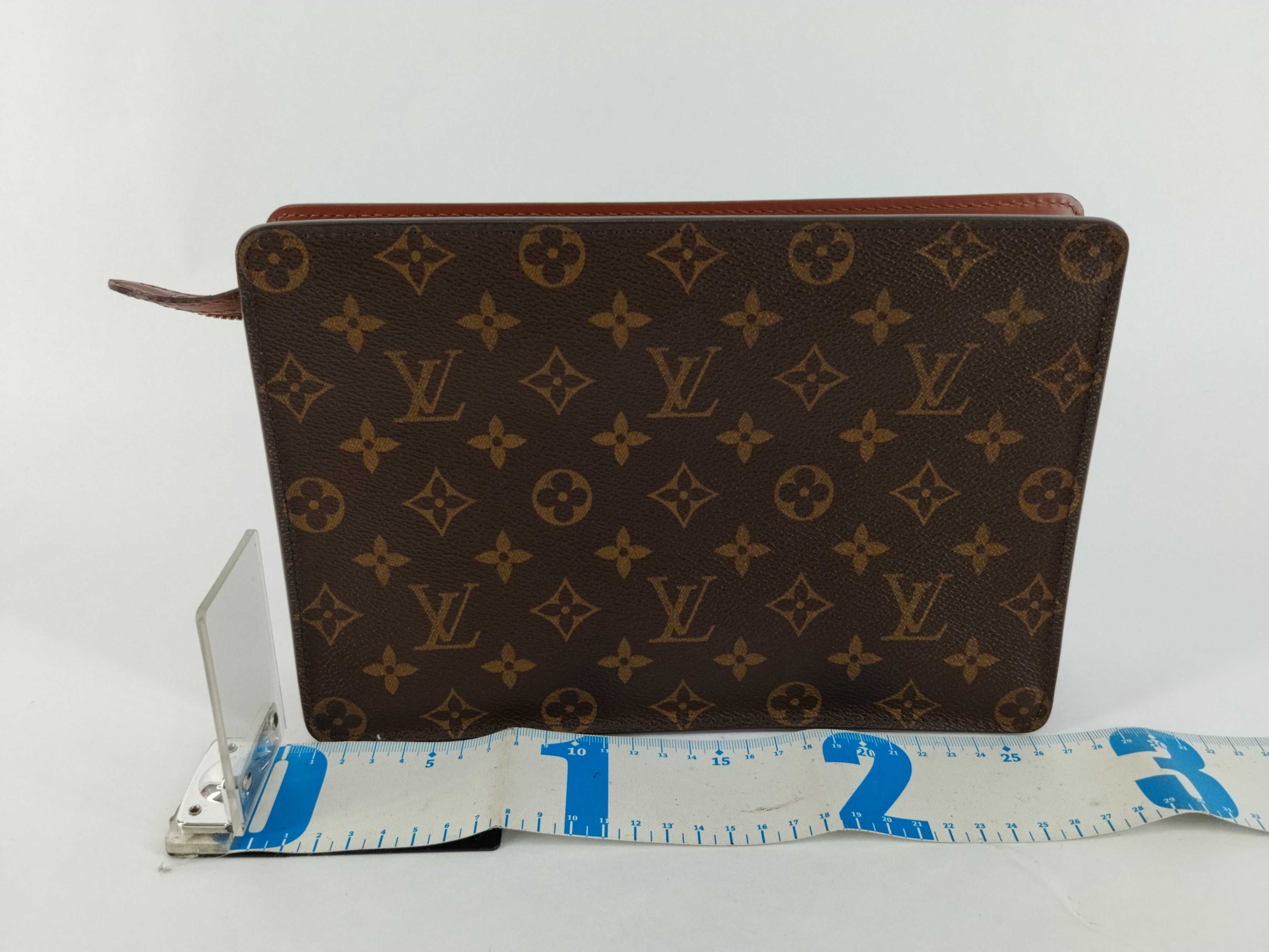 Monogram M51795 Monogram Pochette Homme Clutch Bag — view 2