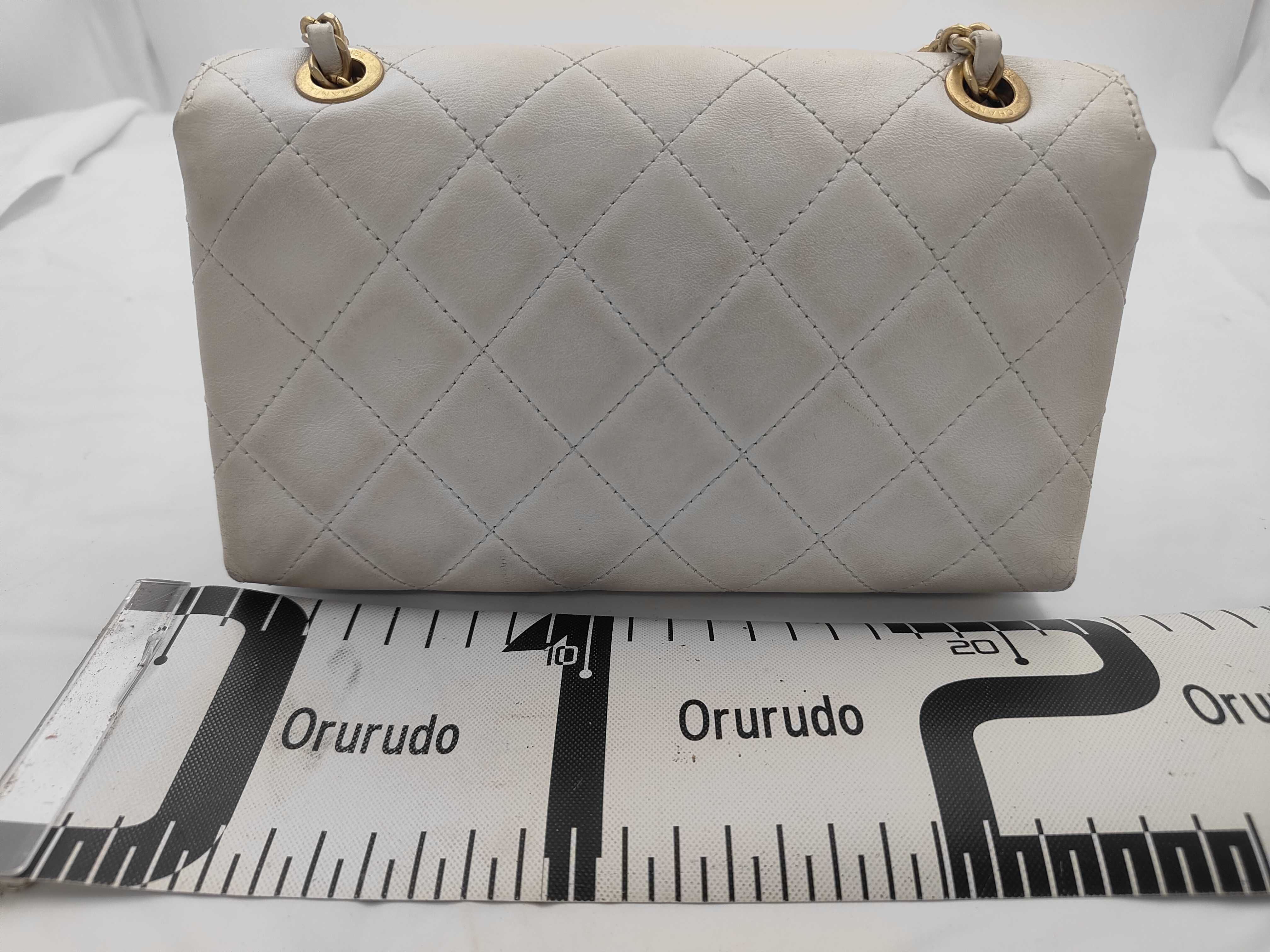 Metal Logo Quilted Shoulder Bag — view 2