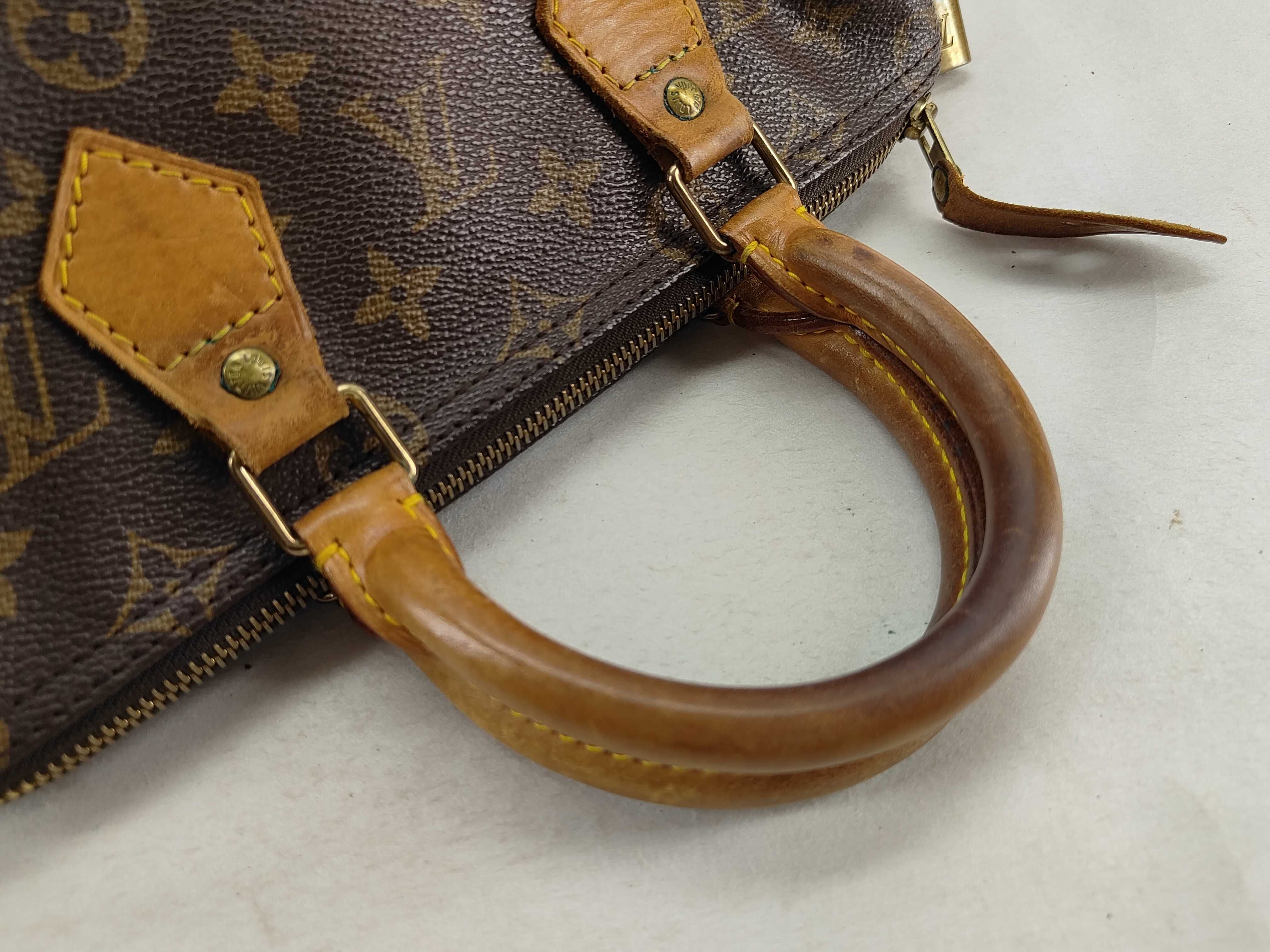 Monogram Speedy 25 M41528 MI0912 Brown Boston Bag — view 5