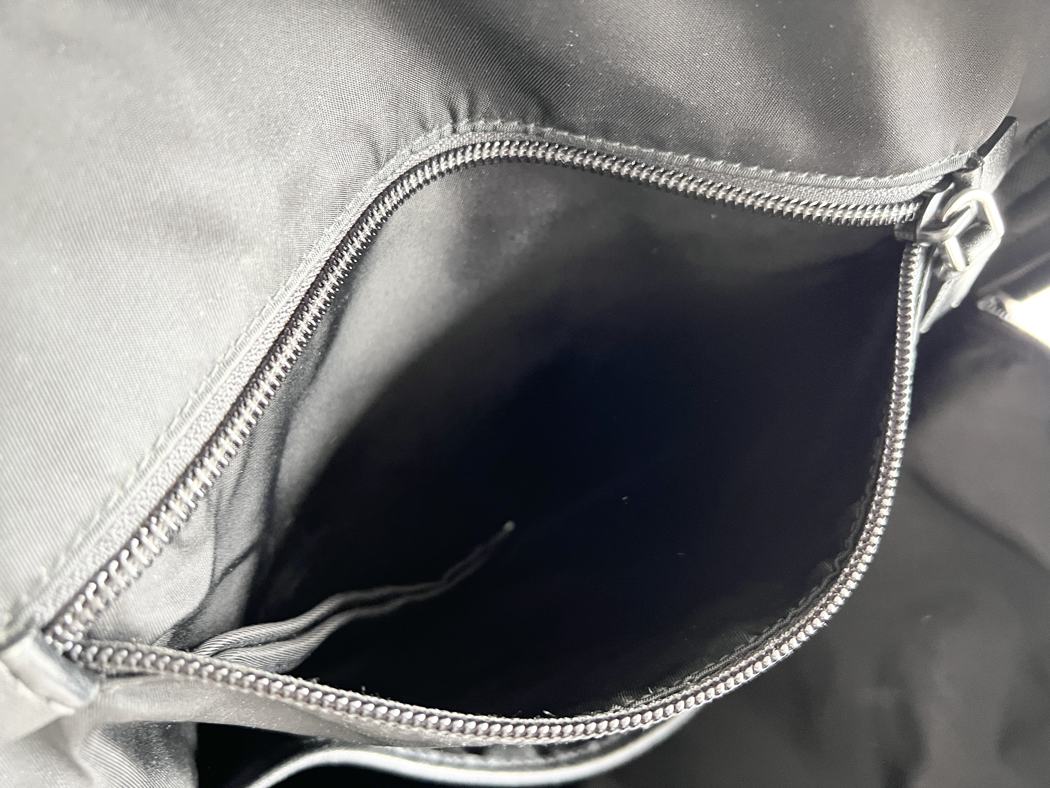 Leather Nylon Rubber Logo Backpack Rucksack — view 8