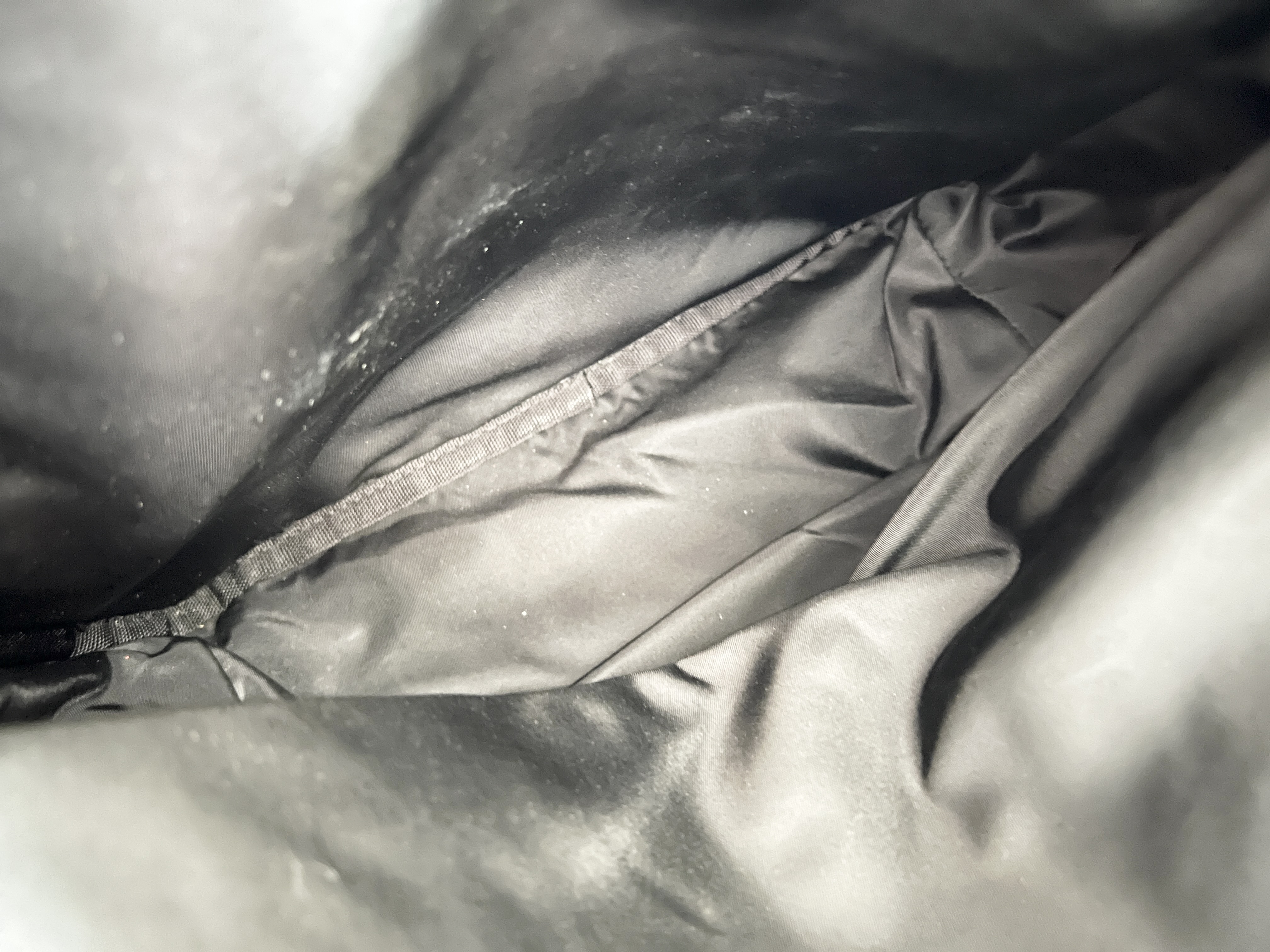 Leather Nylon Rubber Logo Backpack Rucksack — view 10