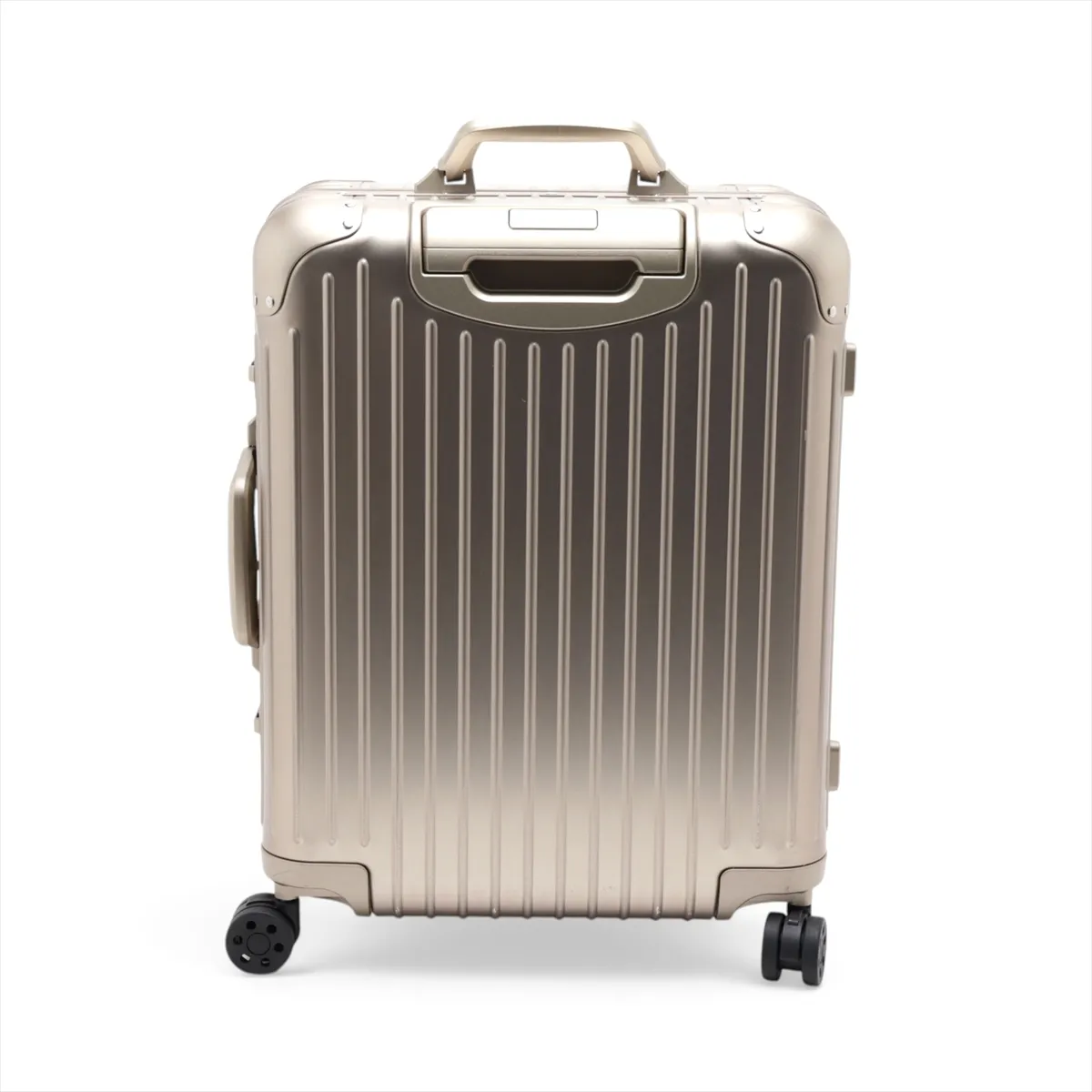 [Individually packaged] Rimowa Cabin Plus Aluminum Carry-on Suitcase, Gold, Combination Lock 000 — view 2