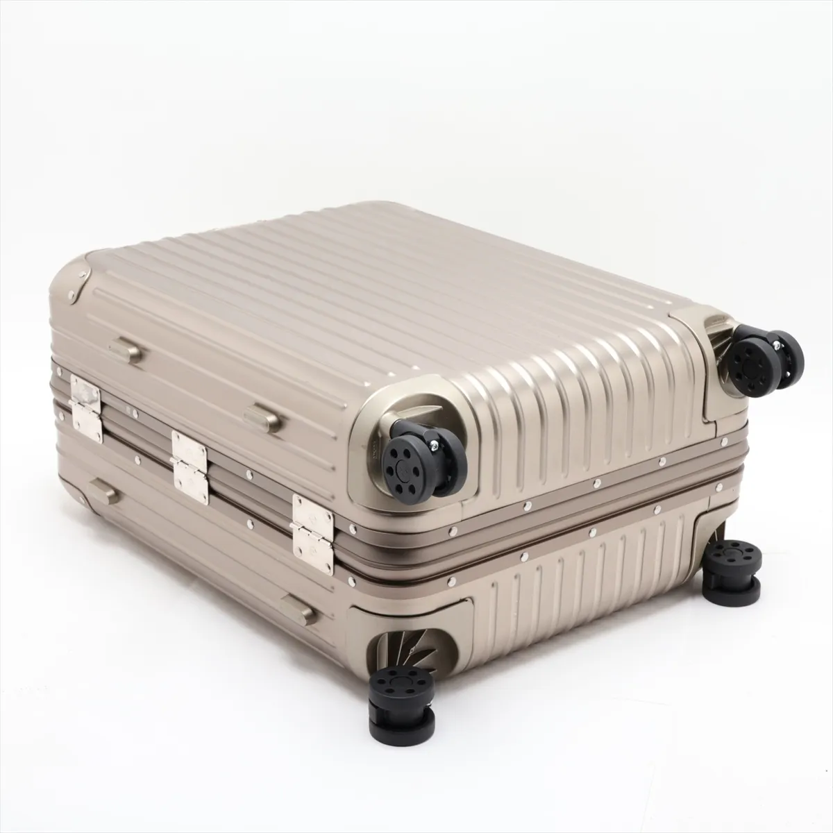 [Individually packaged] Rimowa Cabin Plus Aluminum Carry-on Suitcase, Gold, Combination Lock 000 — view 4