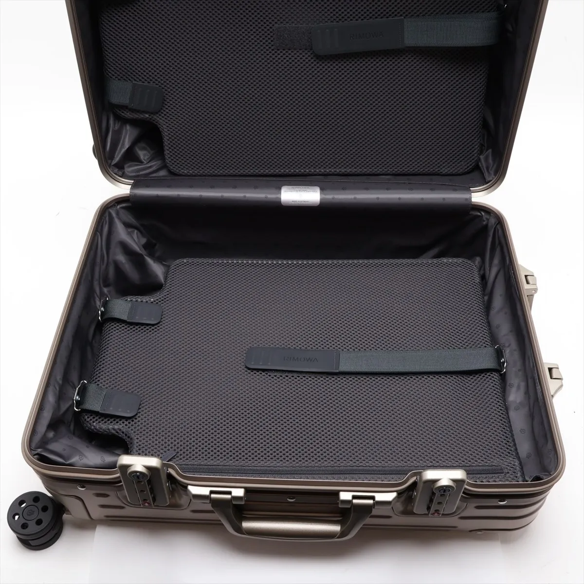 [Individually packaged] Rimowa Cabin Plus Aluminum Carry-on Suitcase, Gold, Combination Lock 000 — view 6