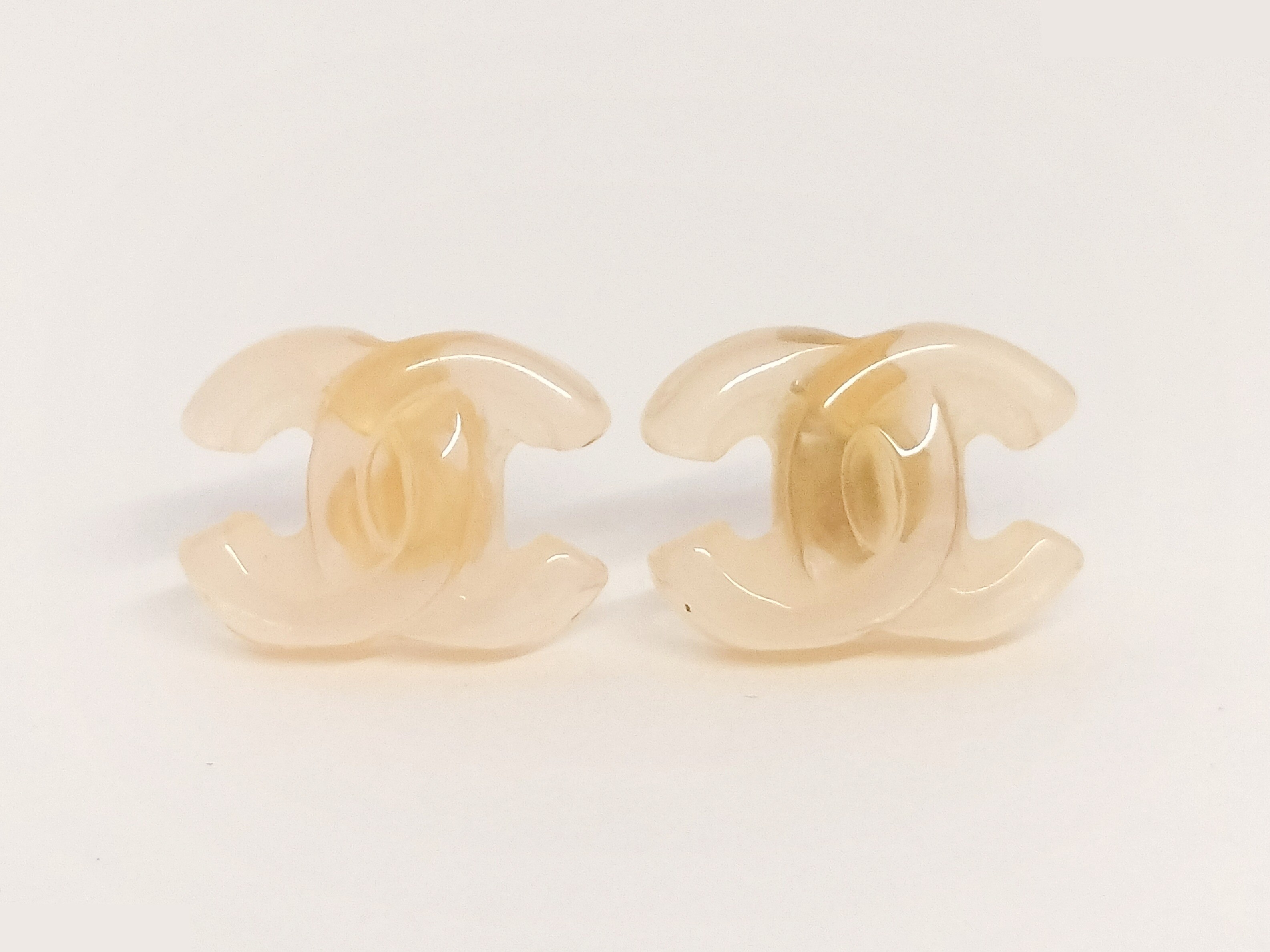 Coco Clear Mini Earrings — view 2