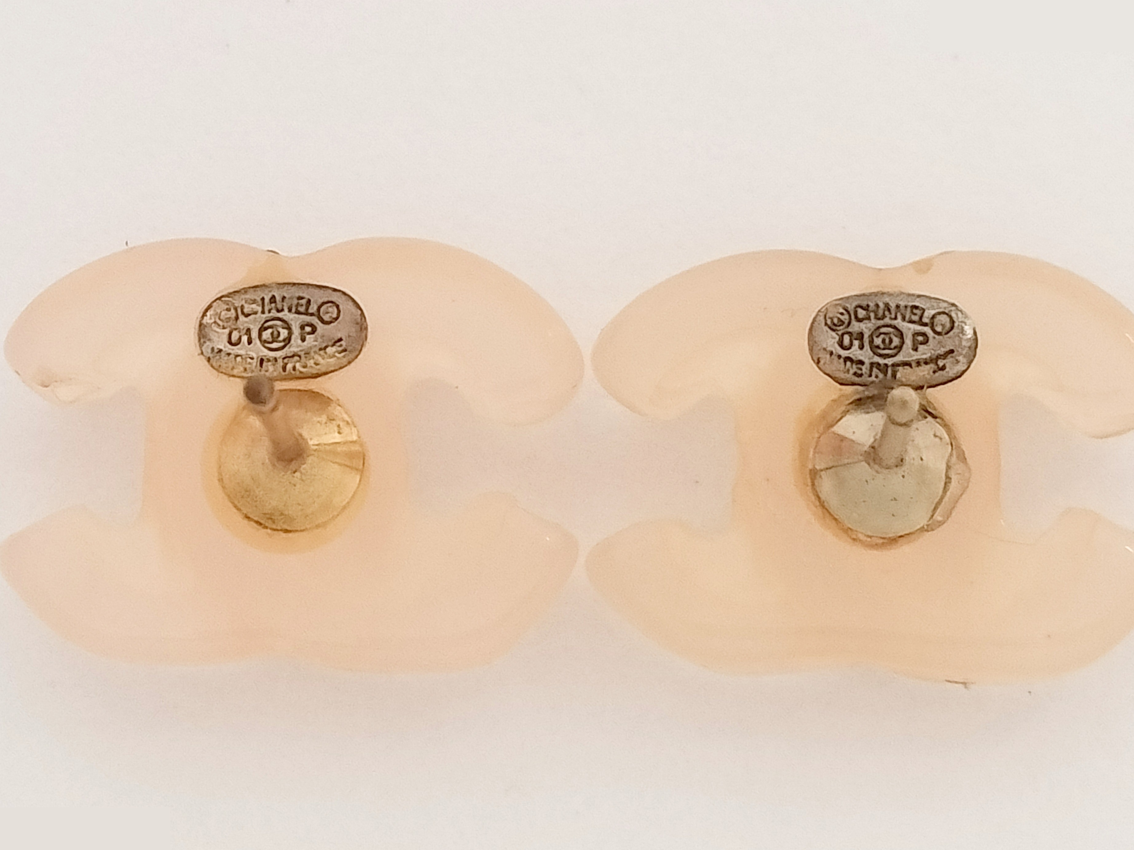 Coco Clear Mini Earrings — view 4