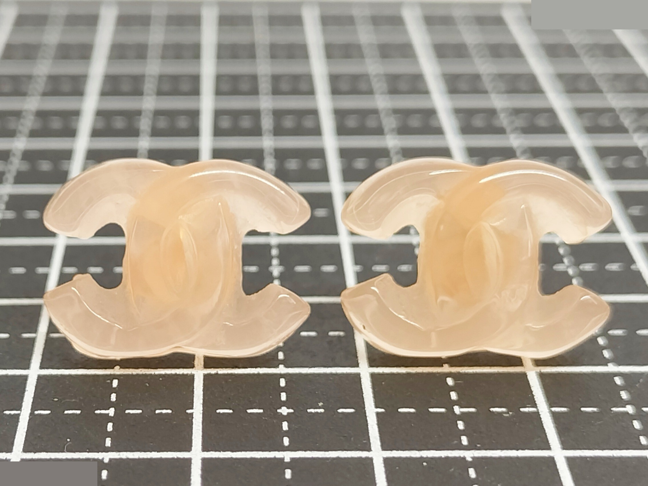 Coco Clear Mini Earrings — view 5