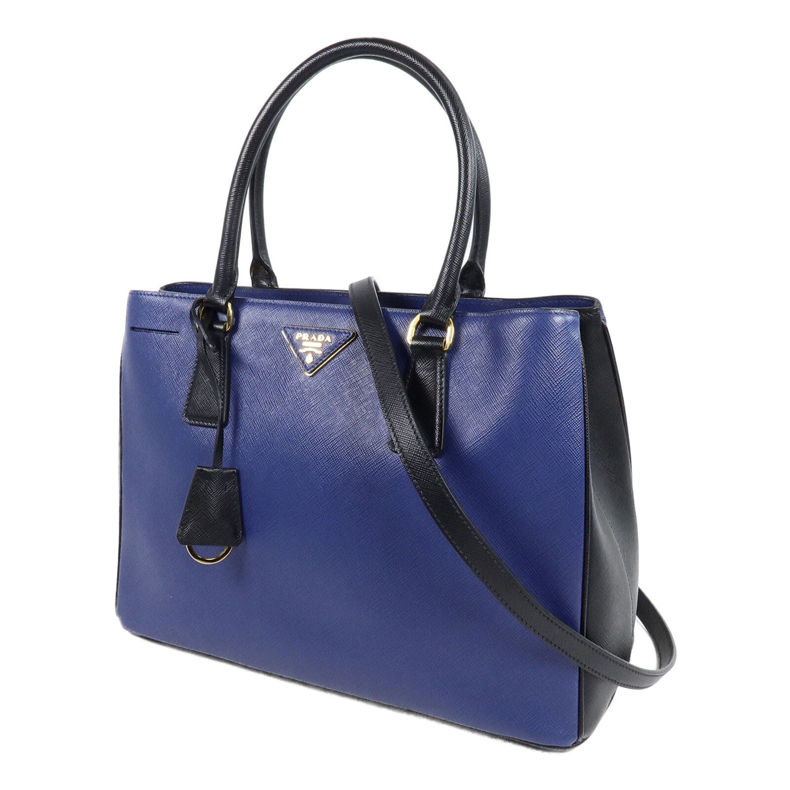 Saffiano Leather Galliera Tote w/Removable Strap — view 3