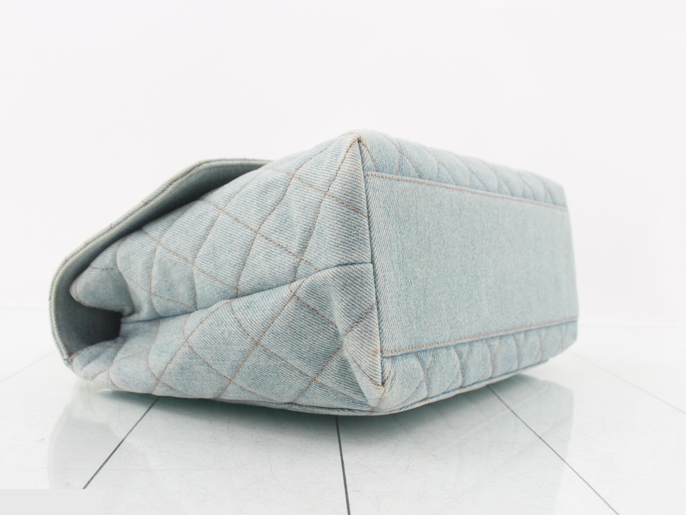 denim Kelly handbag — view 5