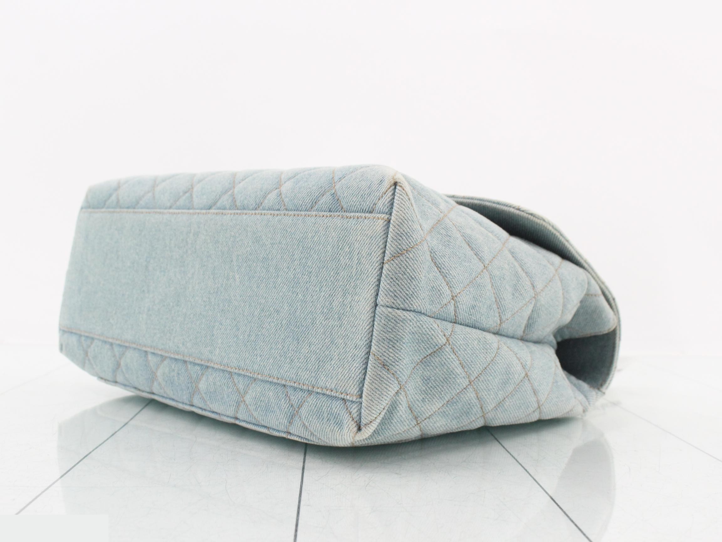 denim Kelly handbag — view 6