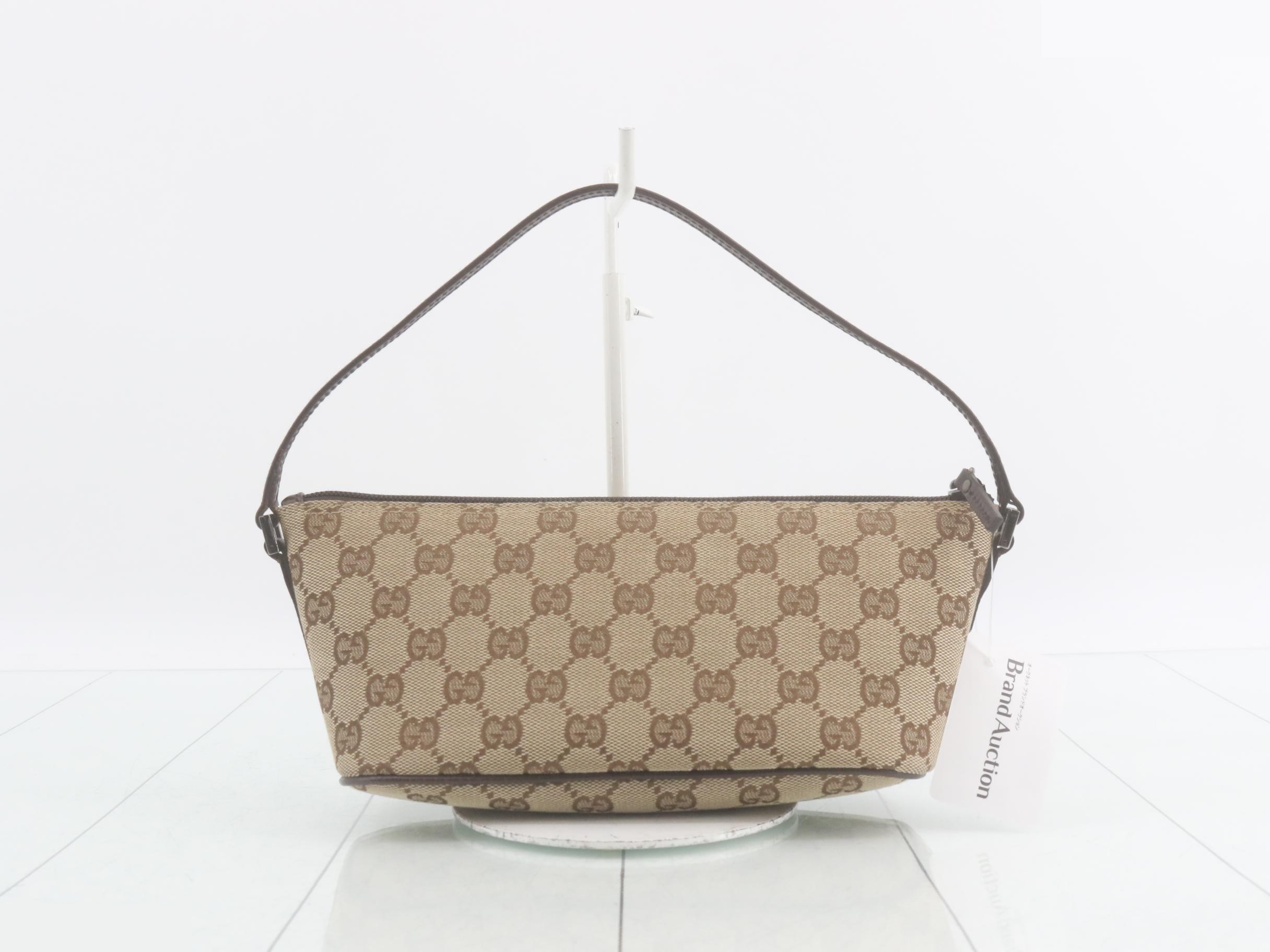 Canvas Accessory Pouch, Beige, 07198, 2123 — view 2