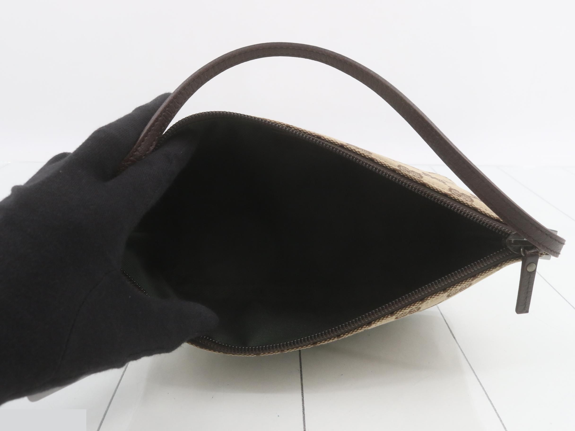 Canvas Accessory Pouch, Beige, 07198, 2123 — view 4