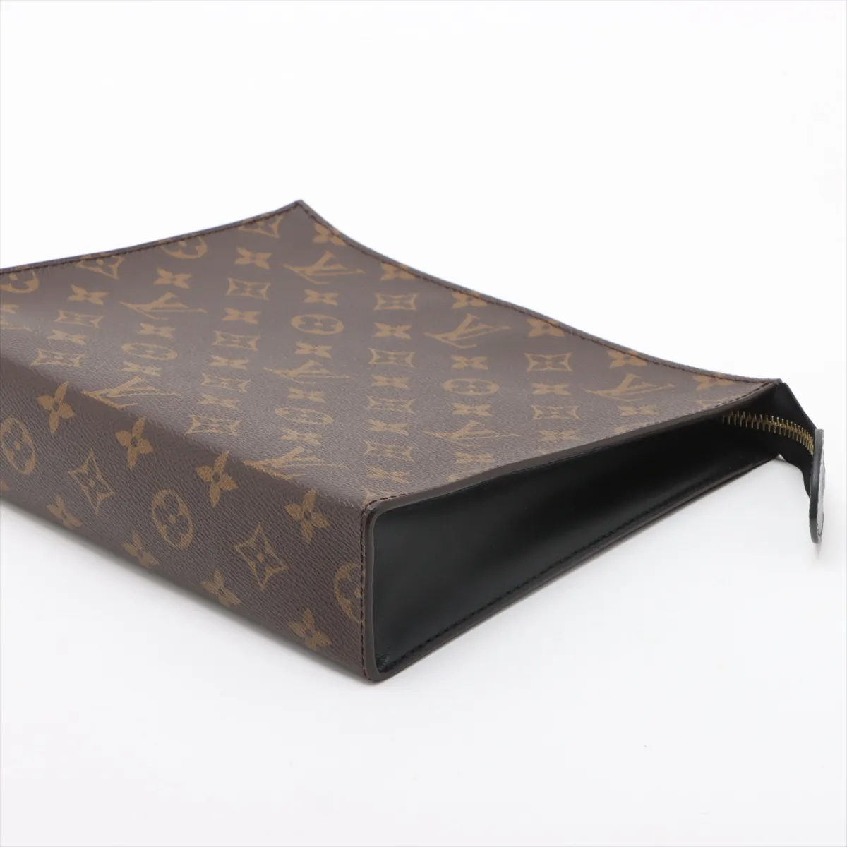 Monogram Pochette Toilette NM M46037 Brown x Black (RFID detected) — view 3