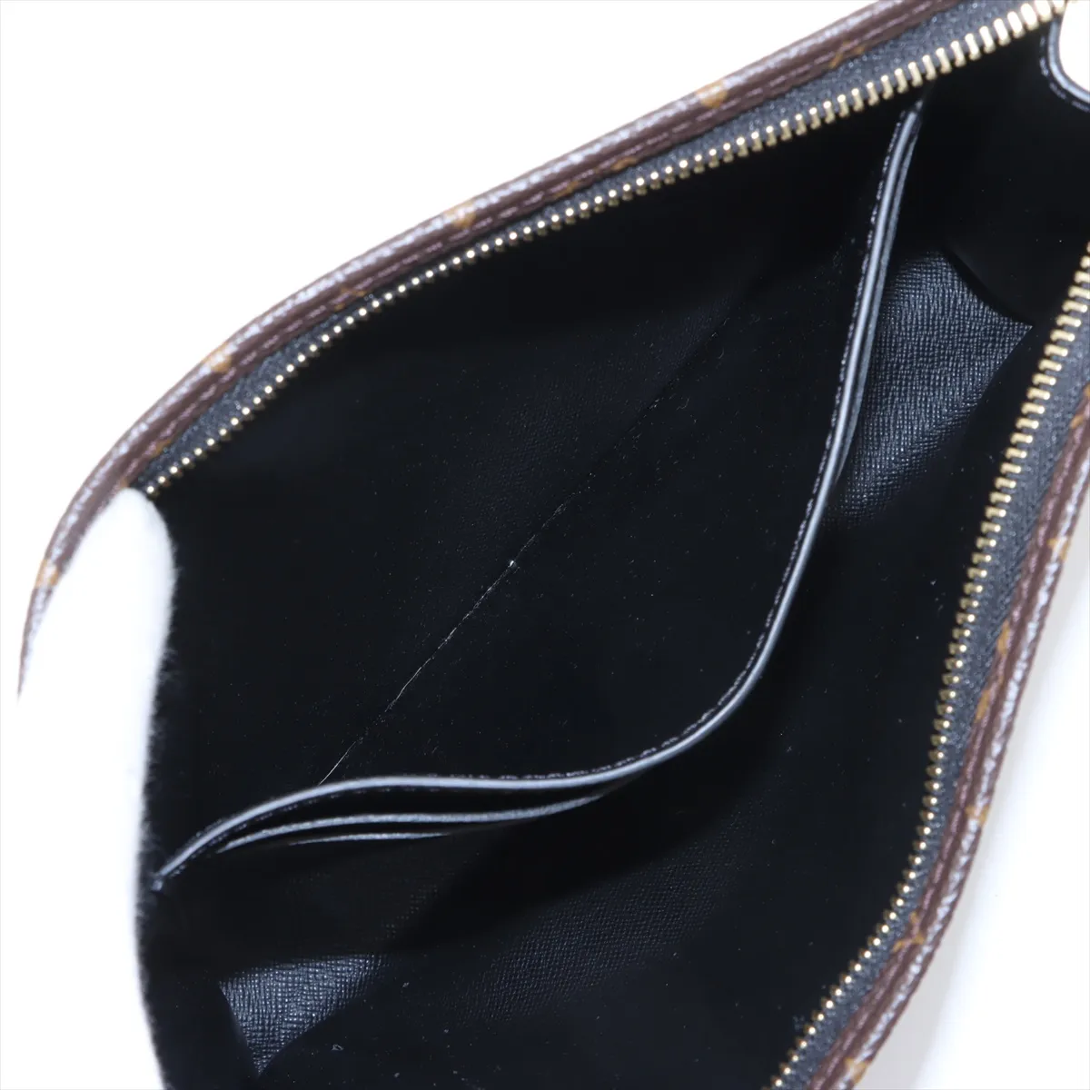 Monogram Pochette Toilette NM M46037 Brown x Black (RFID detected) — view 6