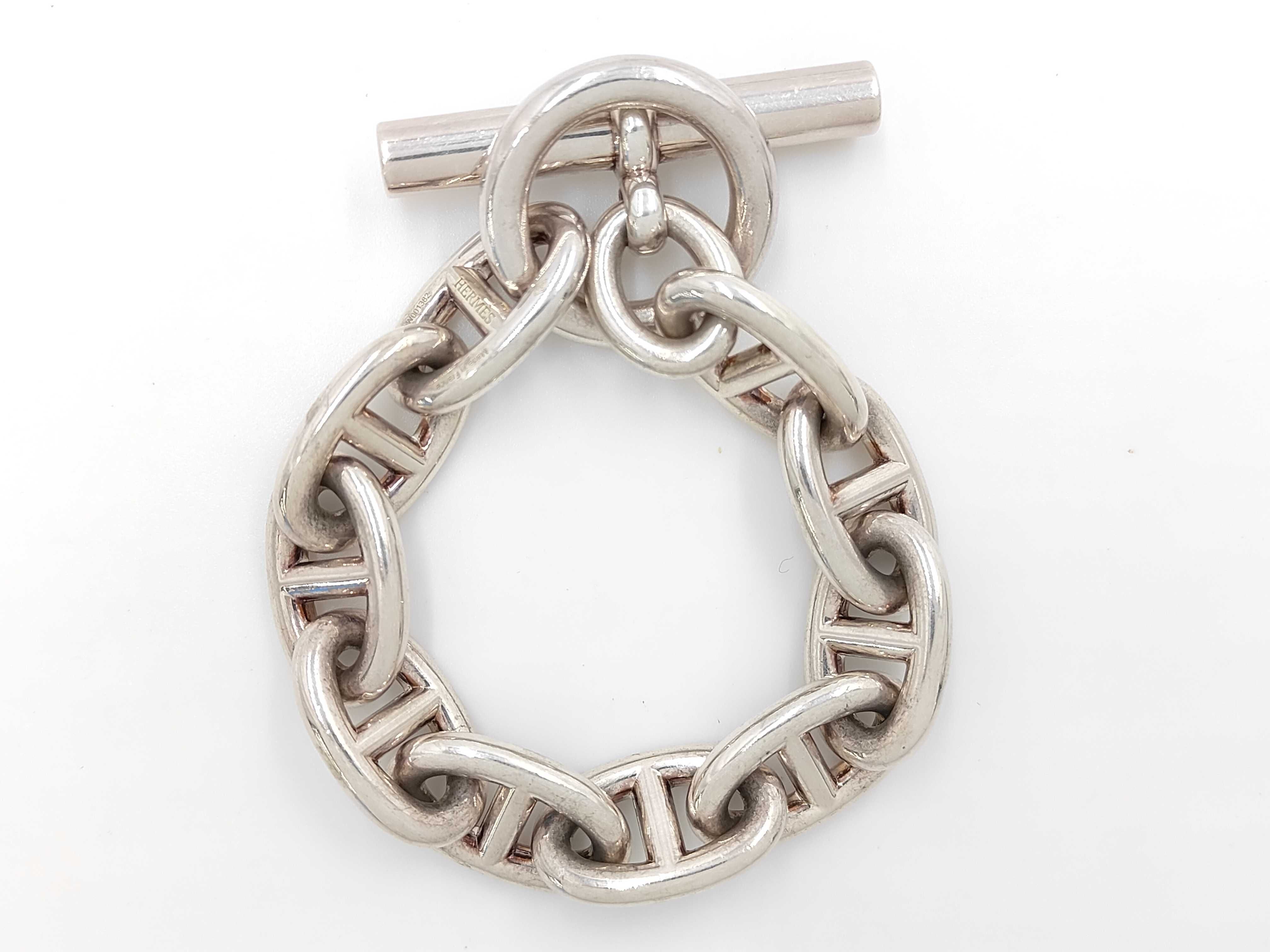 Chaine d'Ancre TGM 10-Link Bracelet, Silver (SV) Bracelet/Bangle — view 2