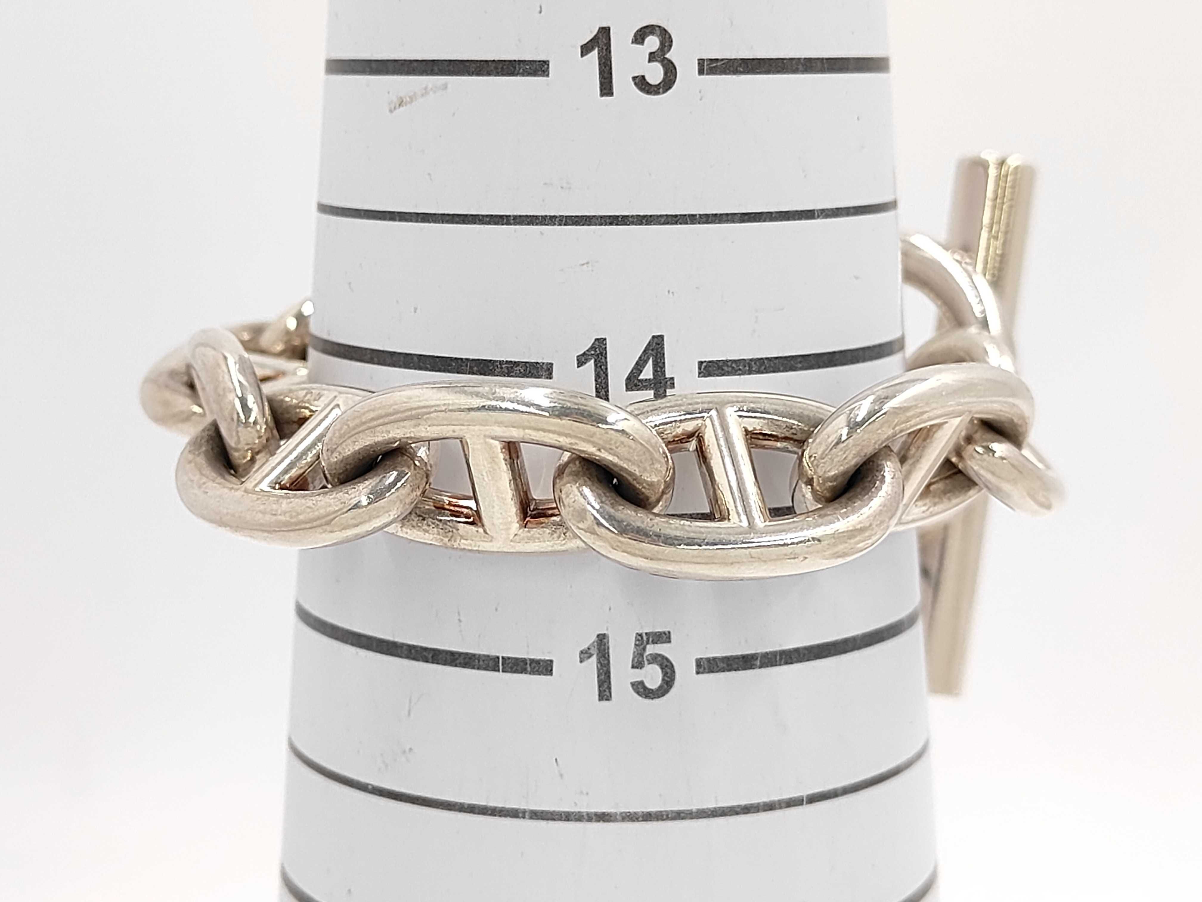 Chaine d'Ancre TGM 10-Link Bracelet, Silver (SV) Bracelet/Bangle — view 7