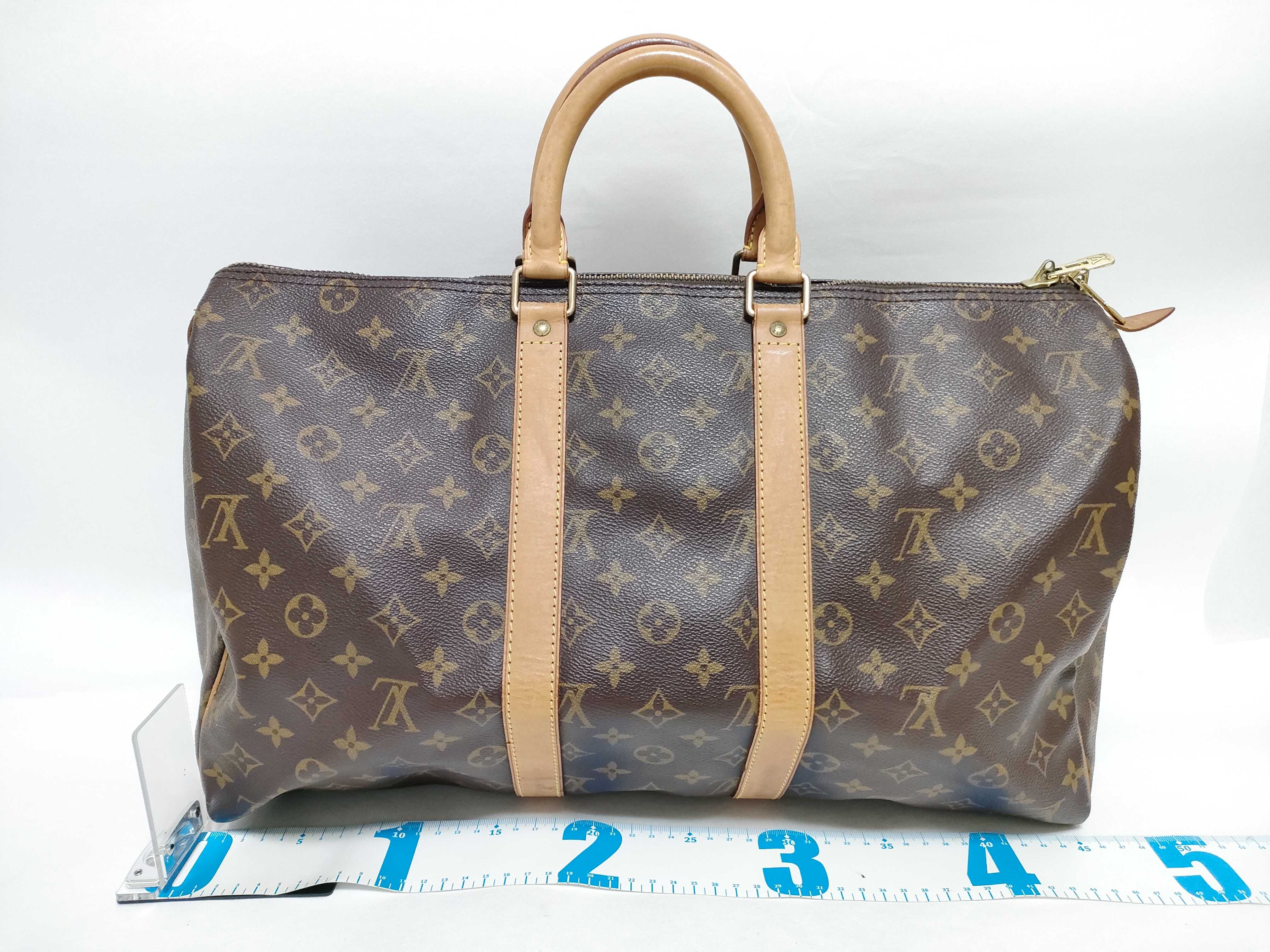 Monogram Louis Vuitton Keepall Boston Bag — view 2
